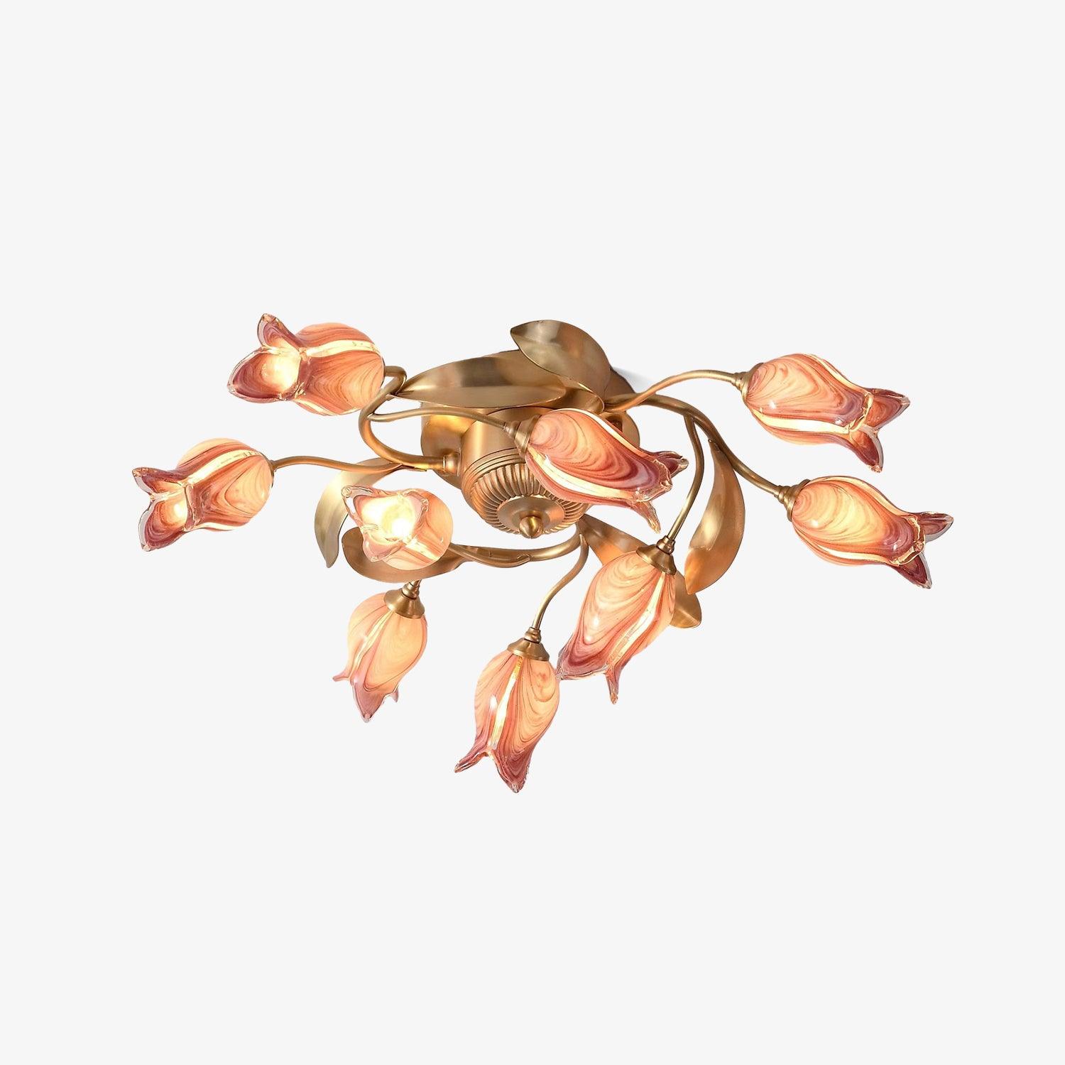 Vathaos Tulip Serenade Glas-Deckenleuchte-Letslighting