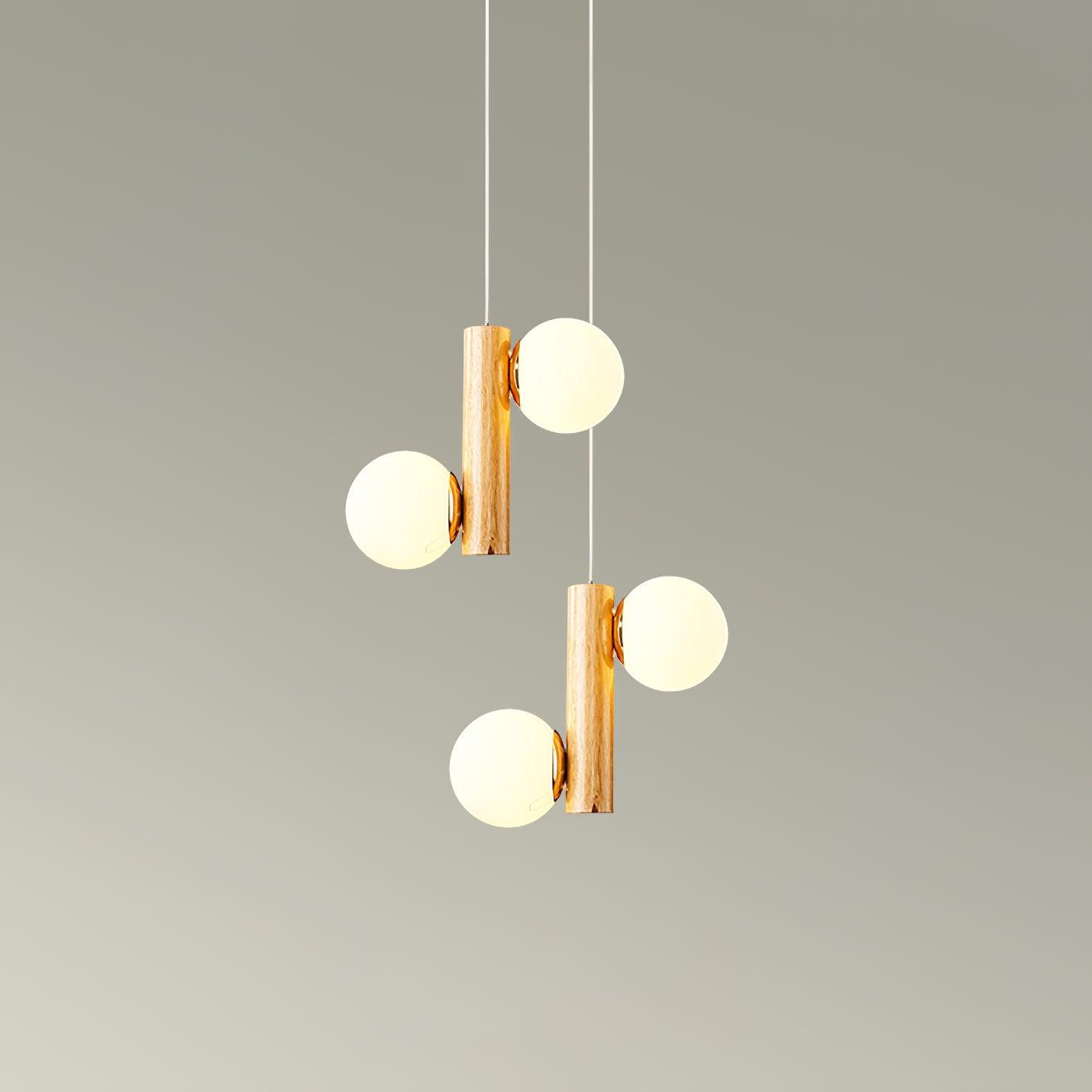 Solstica Holz Klassisch Pendelleuchte-Letslighting