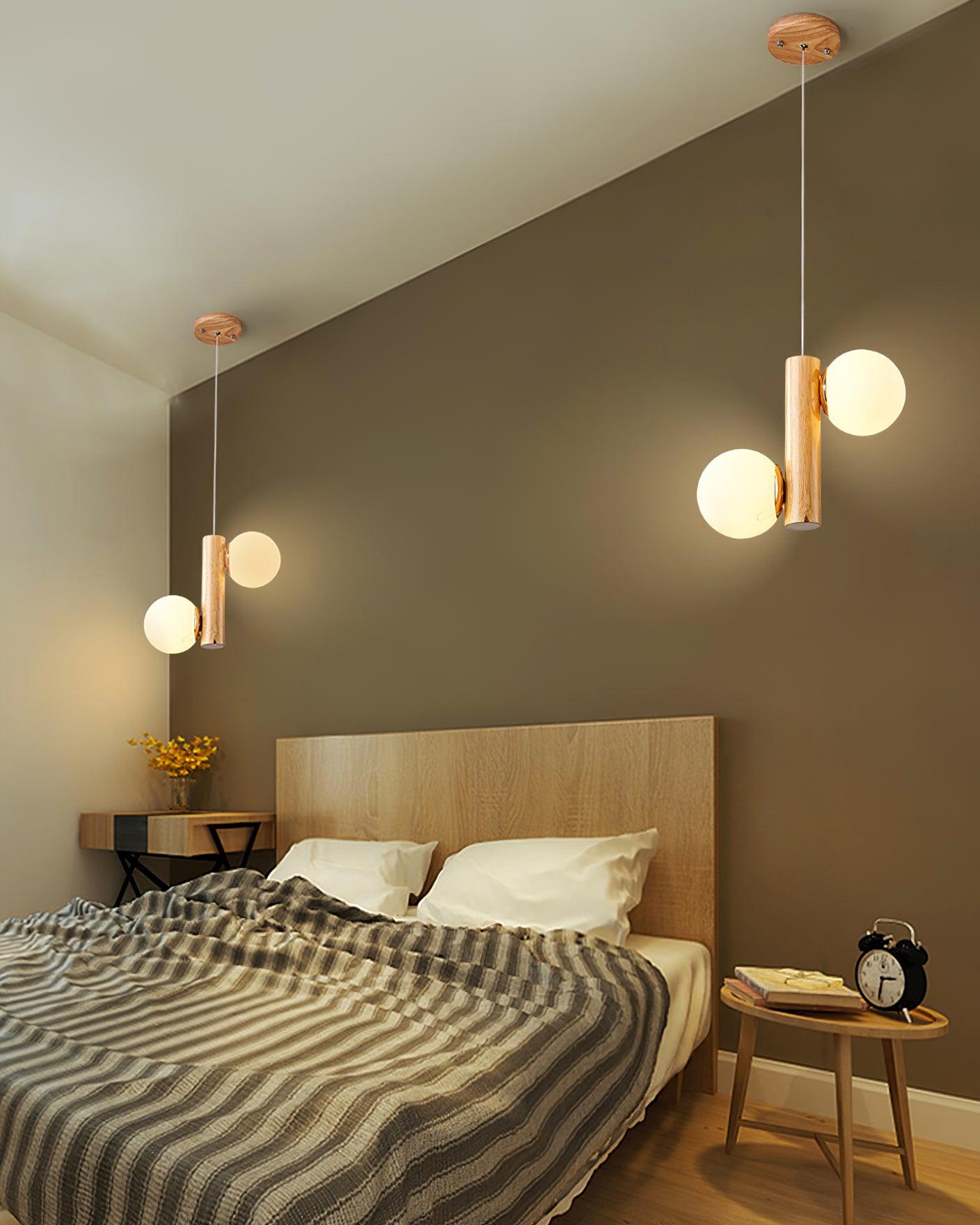Solstica Holz Klassisch Pendelleuchte-Letslighting