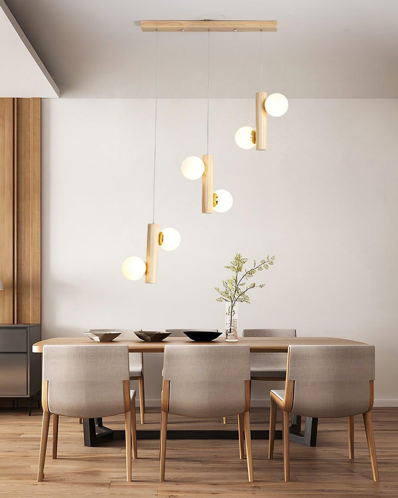 Solstica Holz Klassisch Pendelleuchte-Letslighting