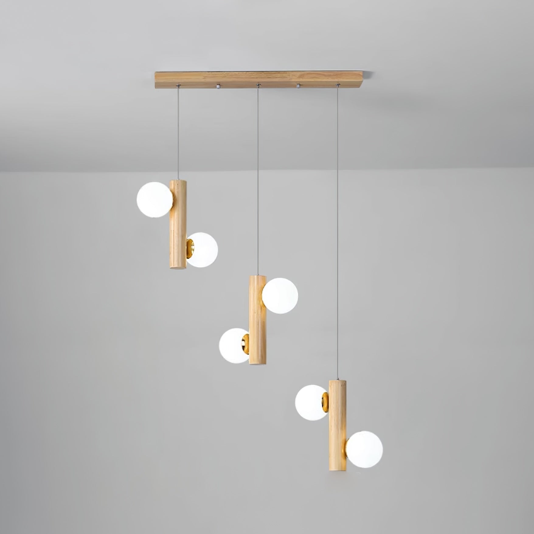 Solstica Holz Klassisch Pendelleuchte-Letslighting