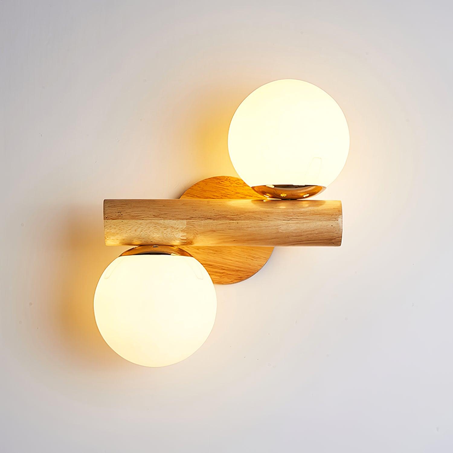 Vexorise Wood Scandinavian Wall Lamp - Letslighting