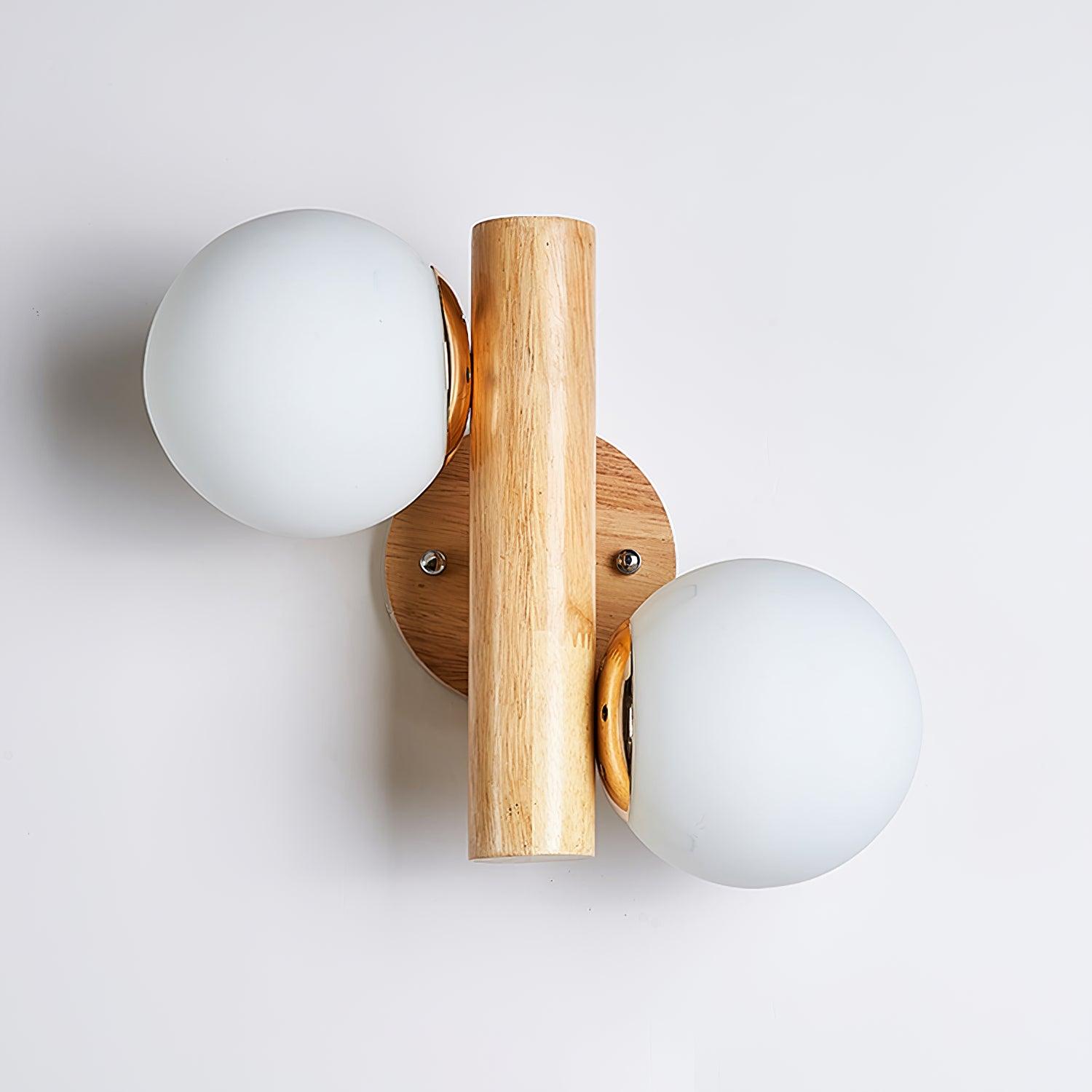 Vexorise Wood Scandinavian Wall Lamp - Letslighting