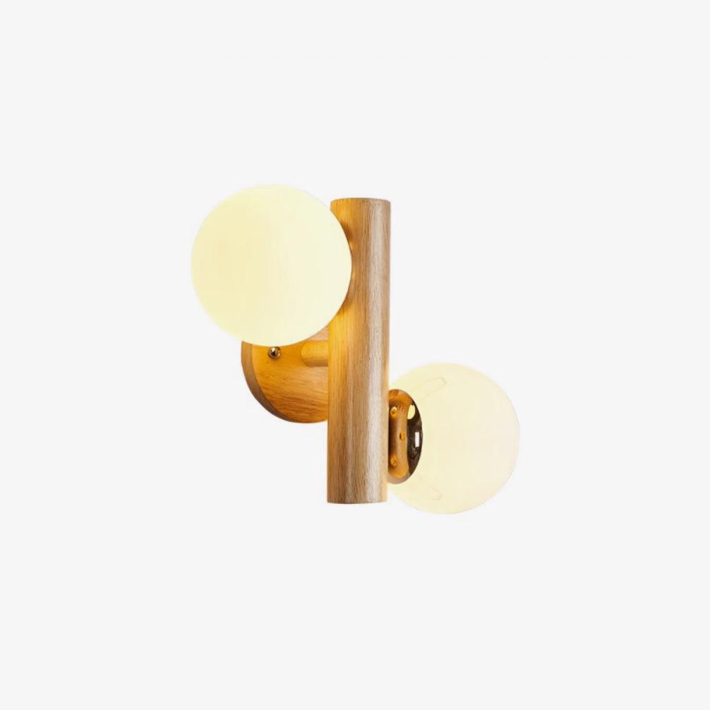 Vexorise Wood Scandinavian Wall Lamp - Letslighting