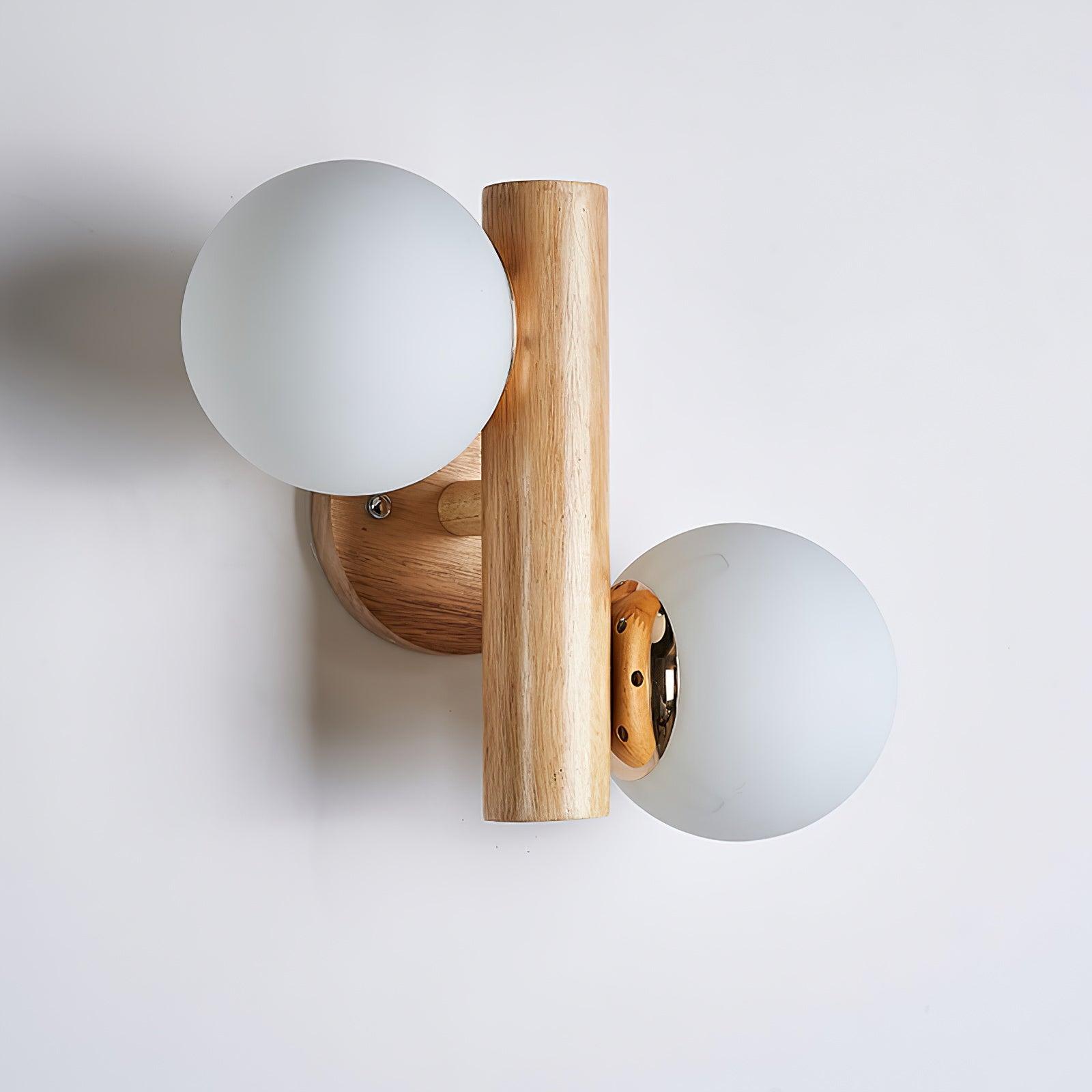 Vexorise Wood Scandinavian Wall Lamp - Letslighting