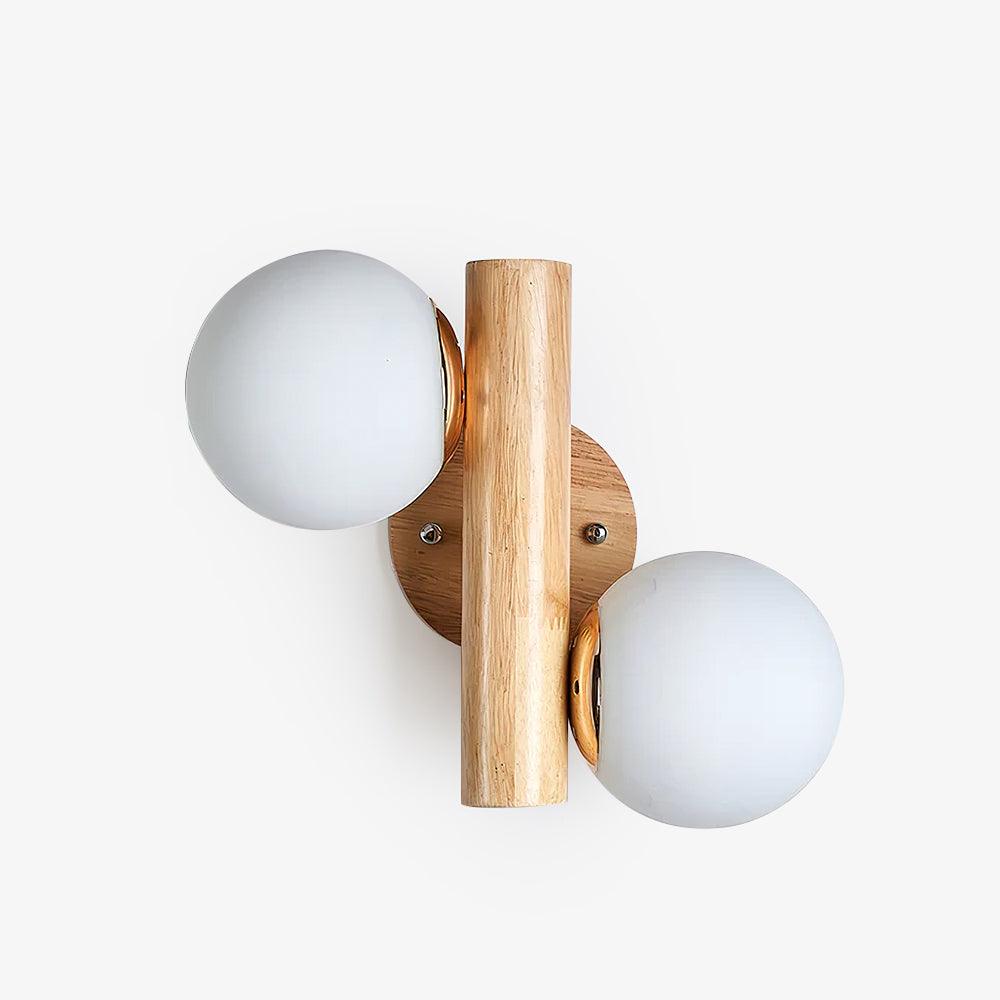 Vexorise Wood Scandinavian Wall Lamp - Letslighting