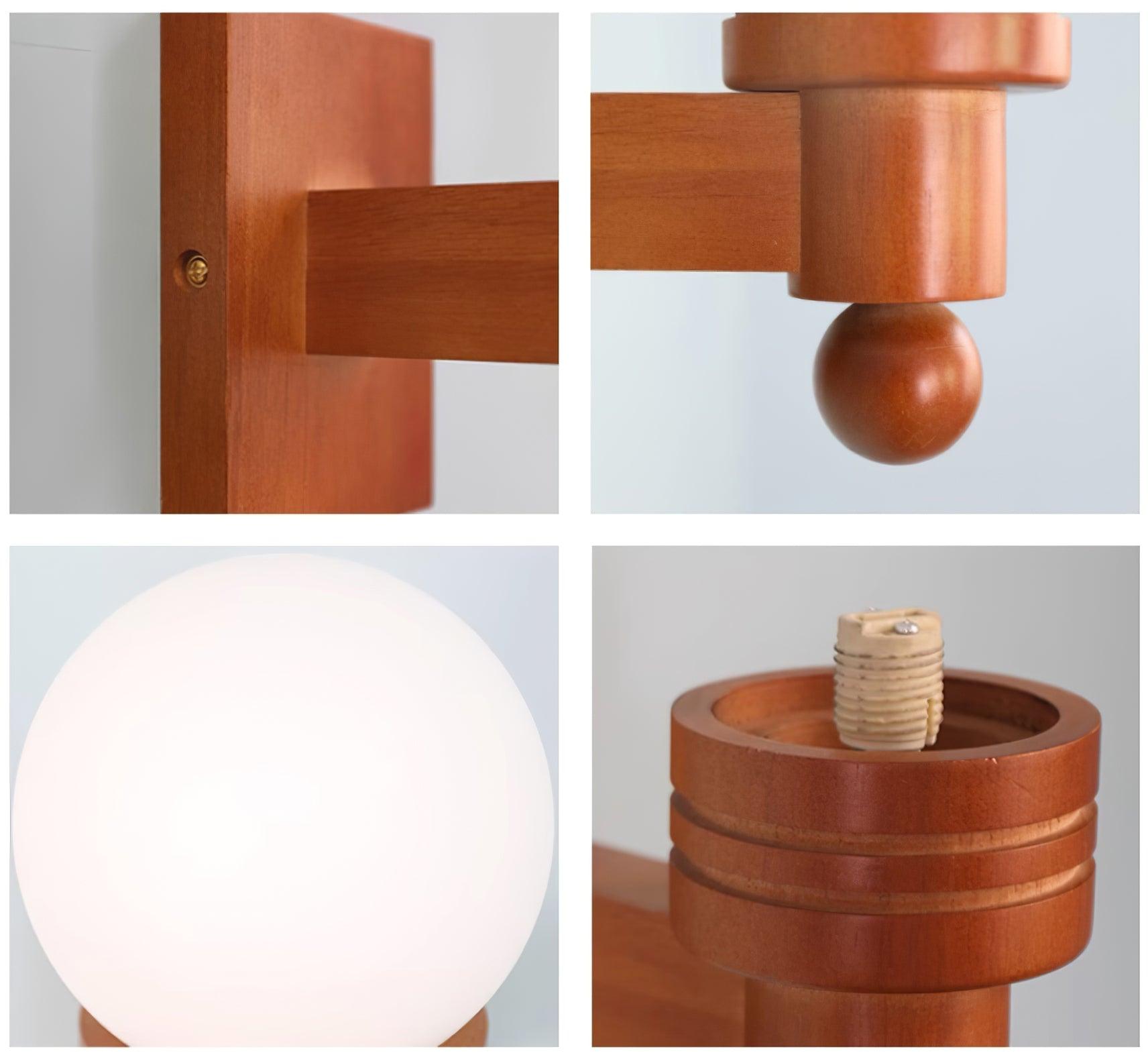 Beam Solid Wood Wall Lamp - Letslighting