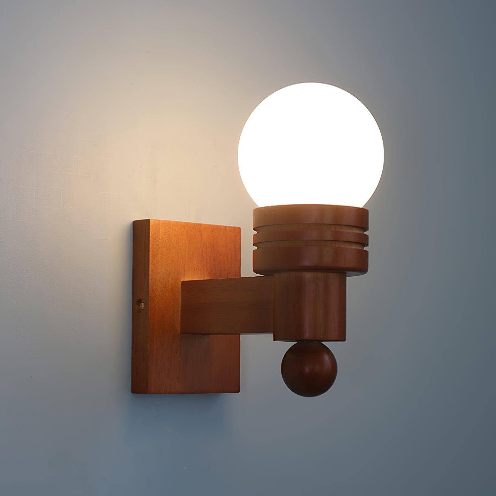 Beam Solid Wood Wall Lamp - Letslighting