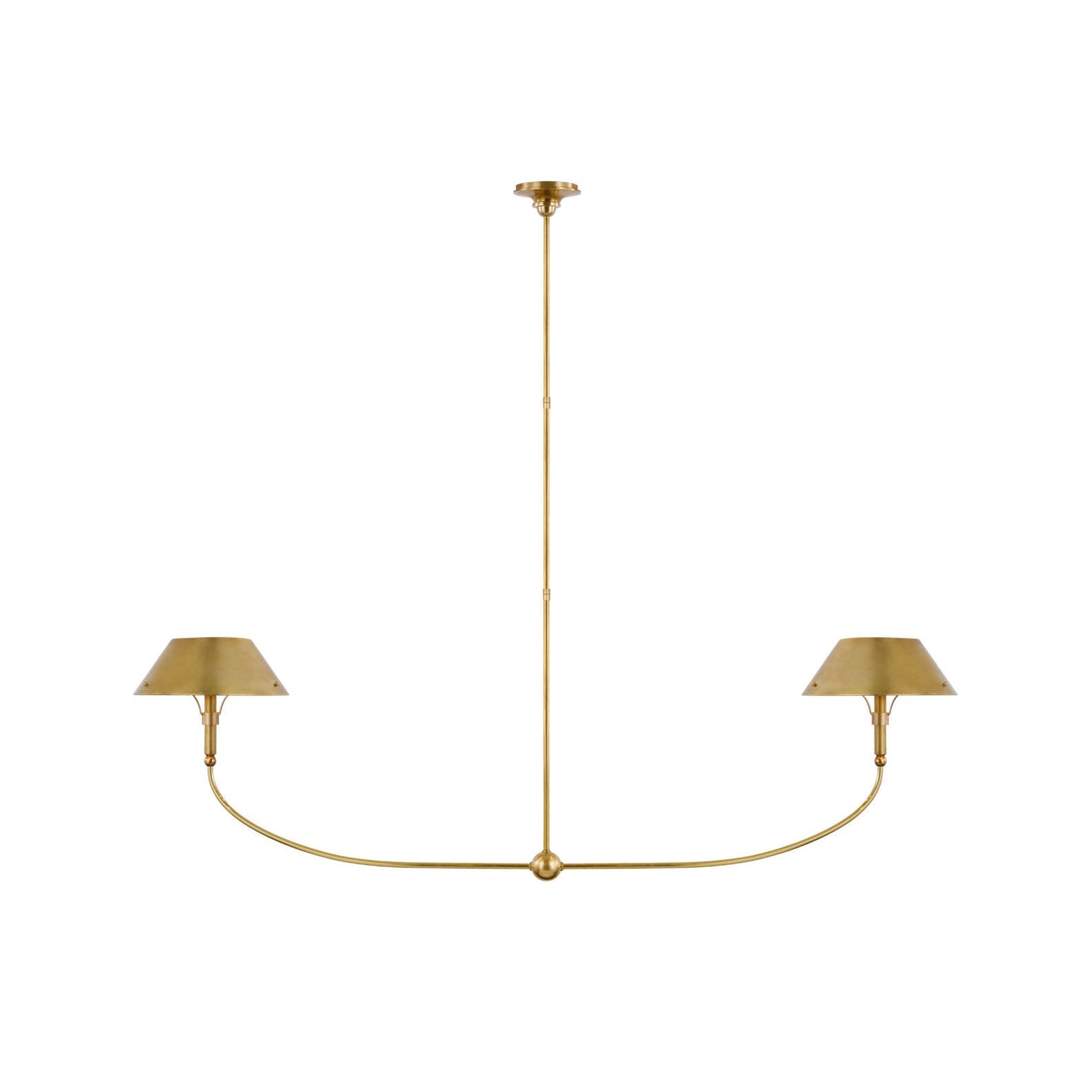 Turlington Vintage Industrie Messing Kronleuchter-Letslighting