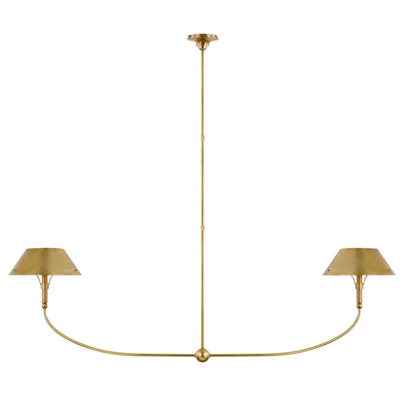 Turlington Vintage Industrie Messing Kronleuchter-Letslighting