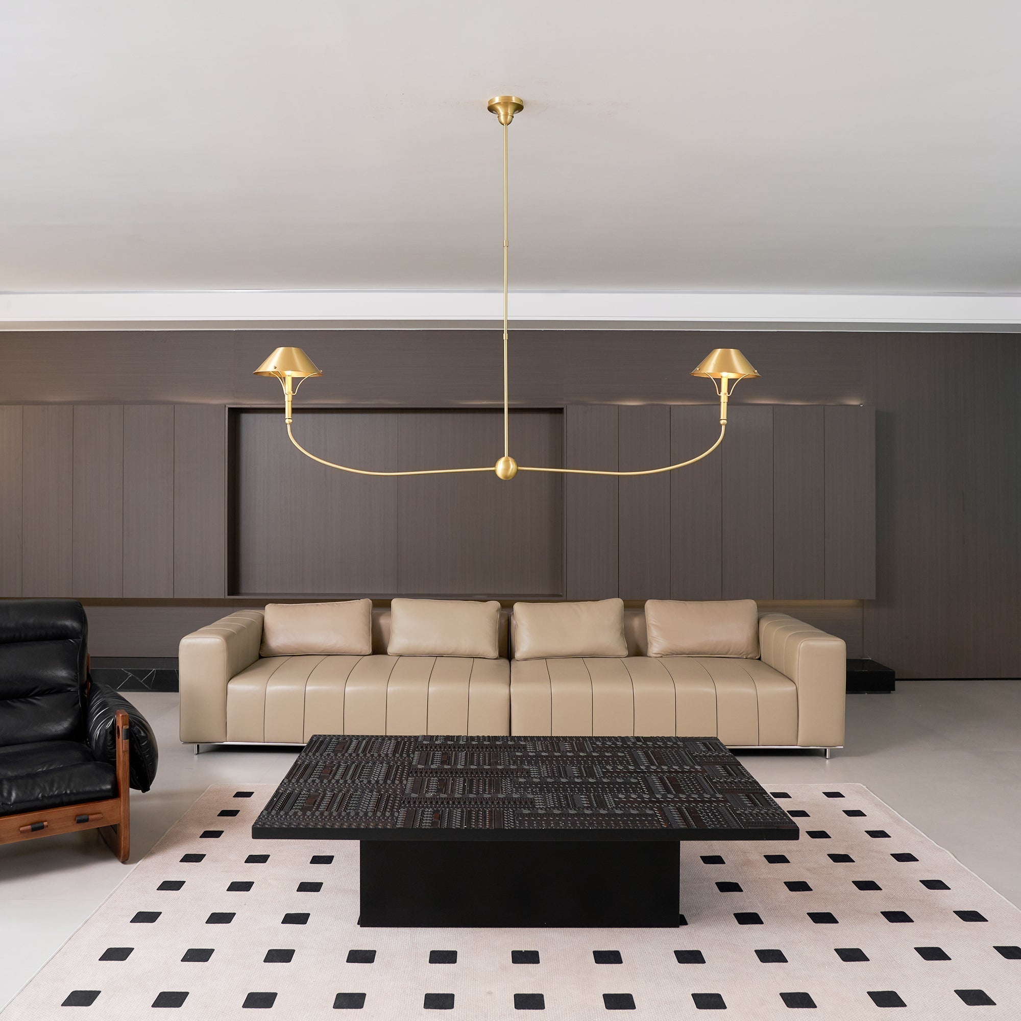 Turlington Vintage Industrie Messing Kronleuchter-Letslighting