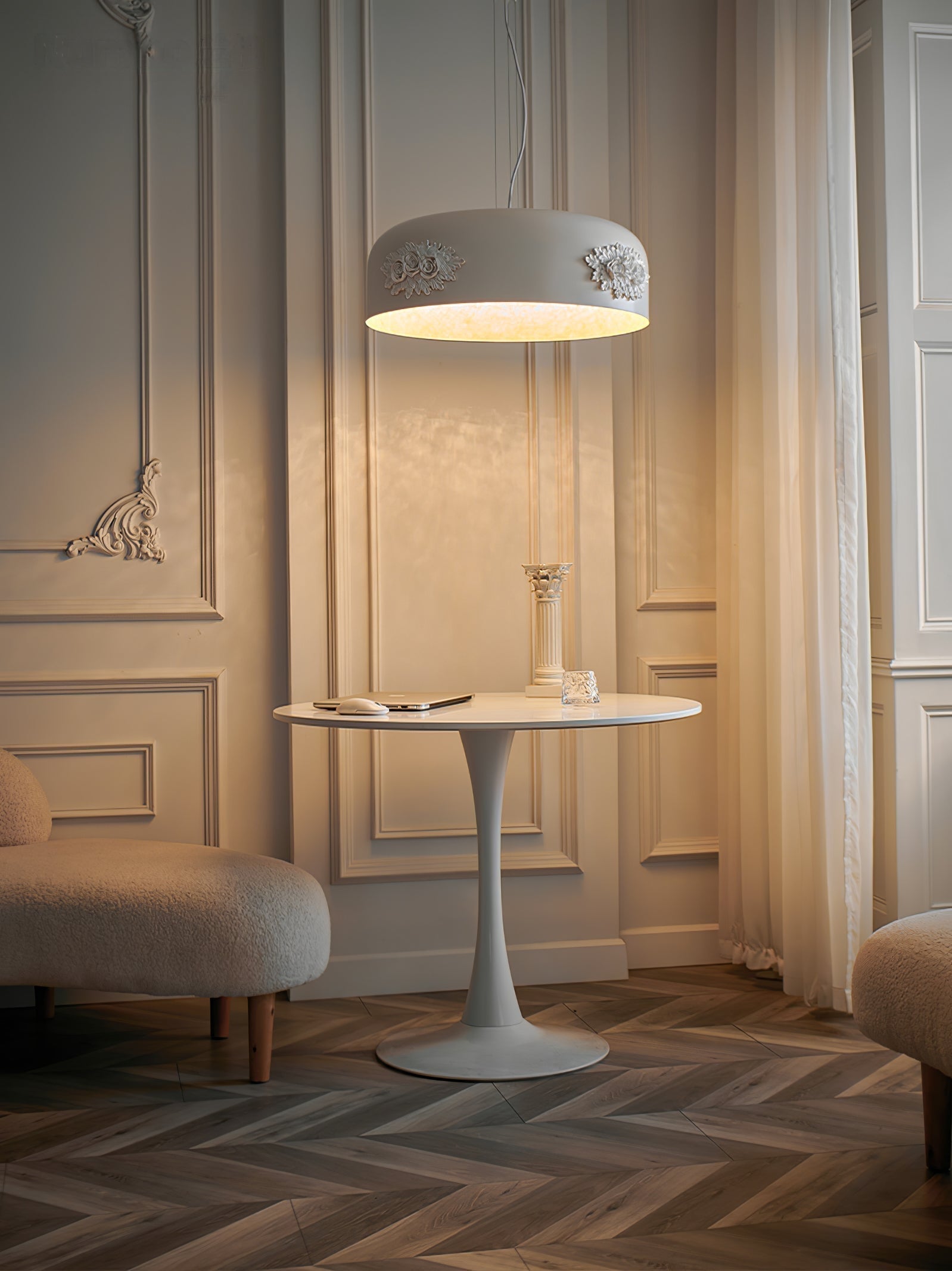 Vilaeos Minimalistische Resin Wandleuchte-Letslighting