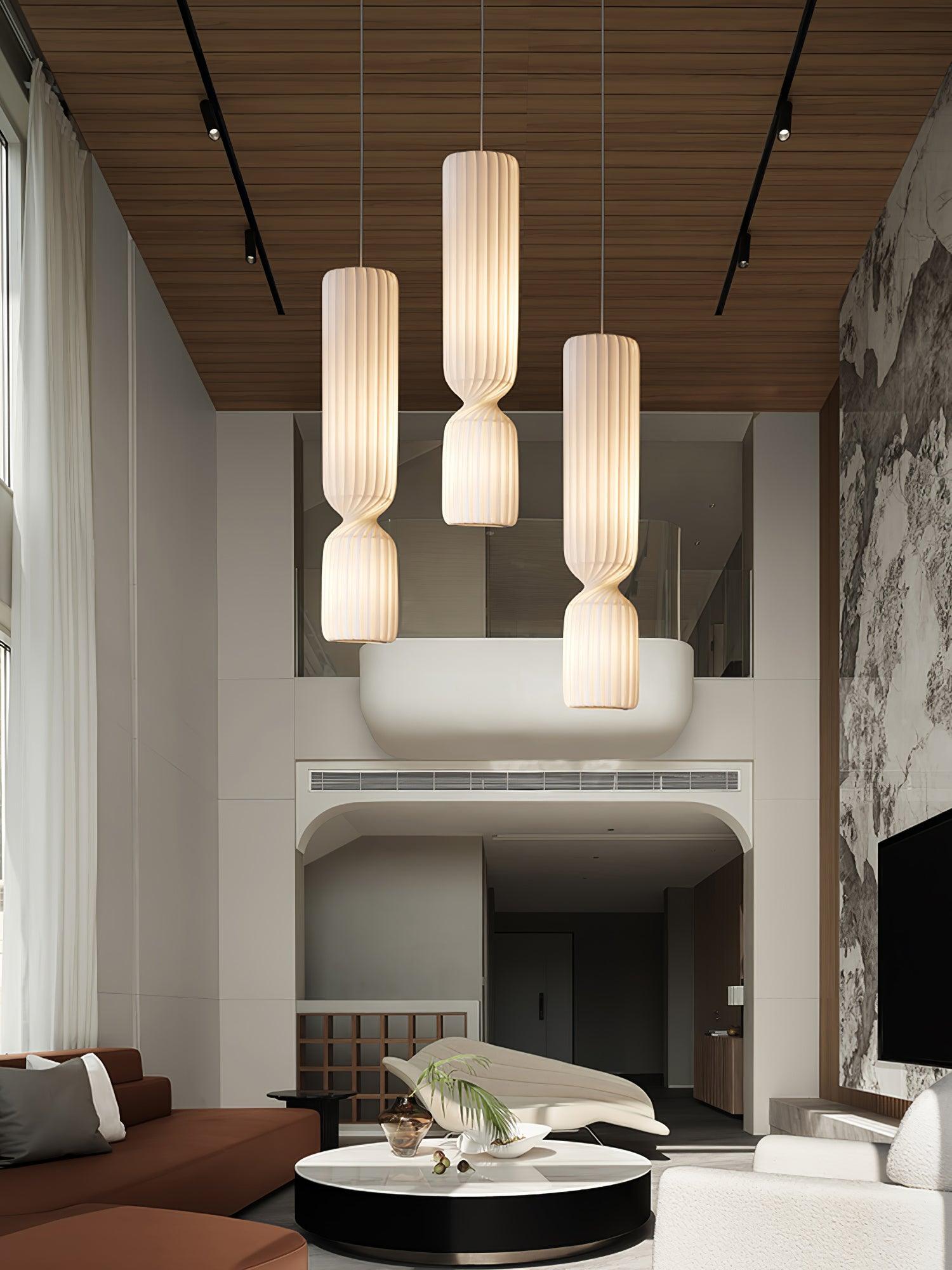 Twist Minimalistisch PVC Pendelleuchte-Letslighting
