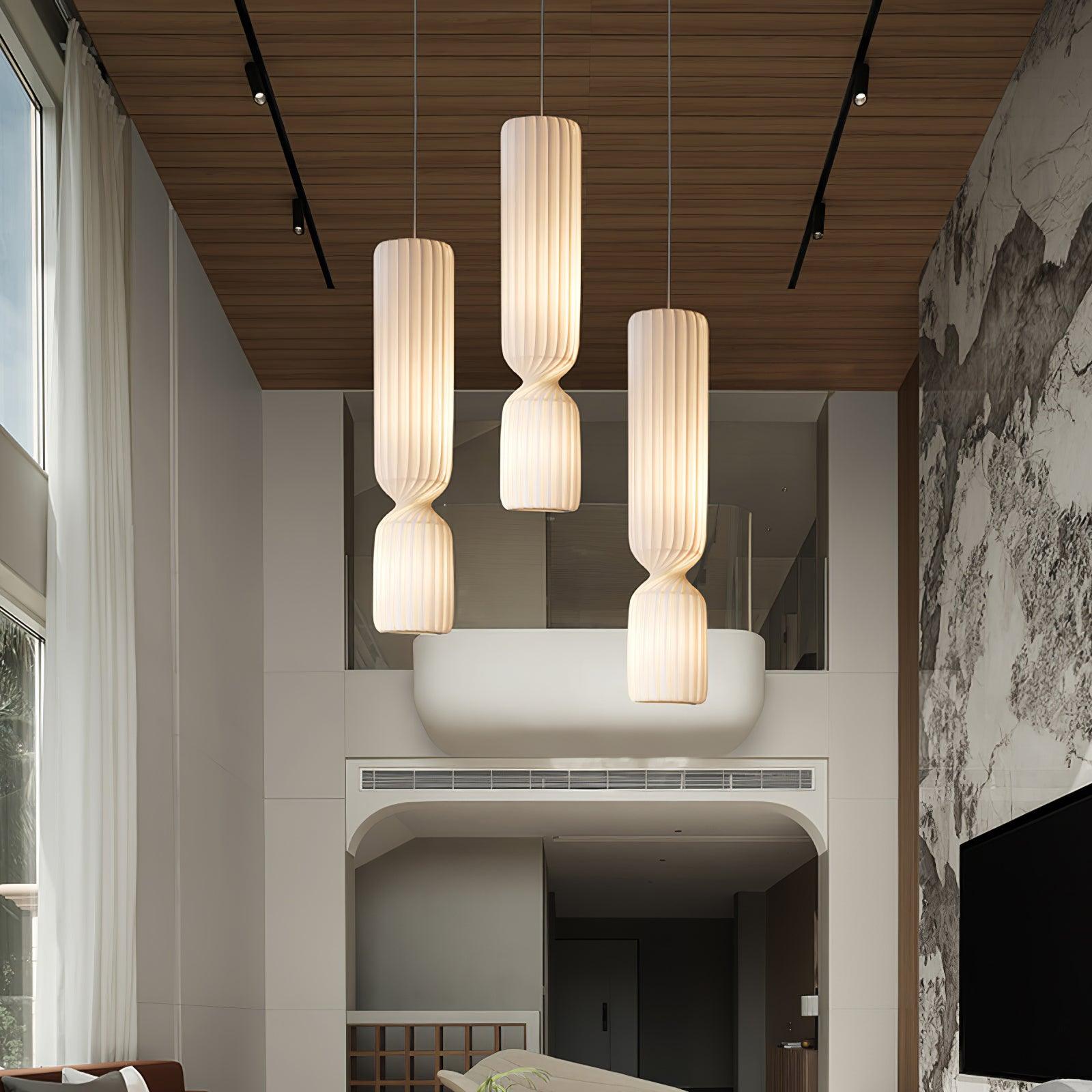 Twist Minimalistisch PVC Pendelleuchte-Letslighting