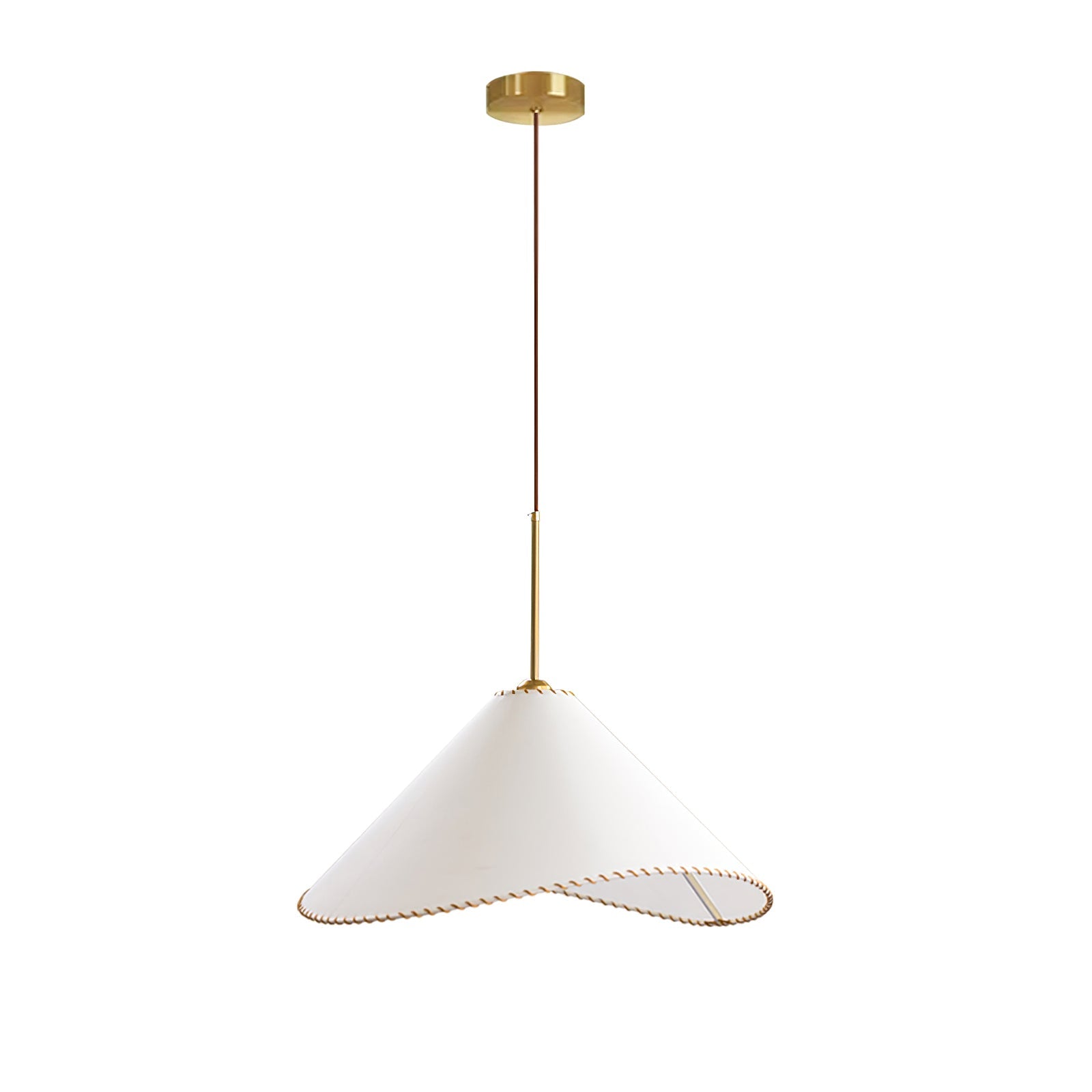 Aursoreth Nordische Pendelleuchte aus gedrehtem Stoff-Letslighting