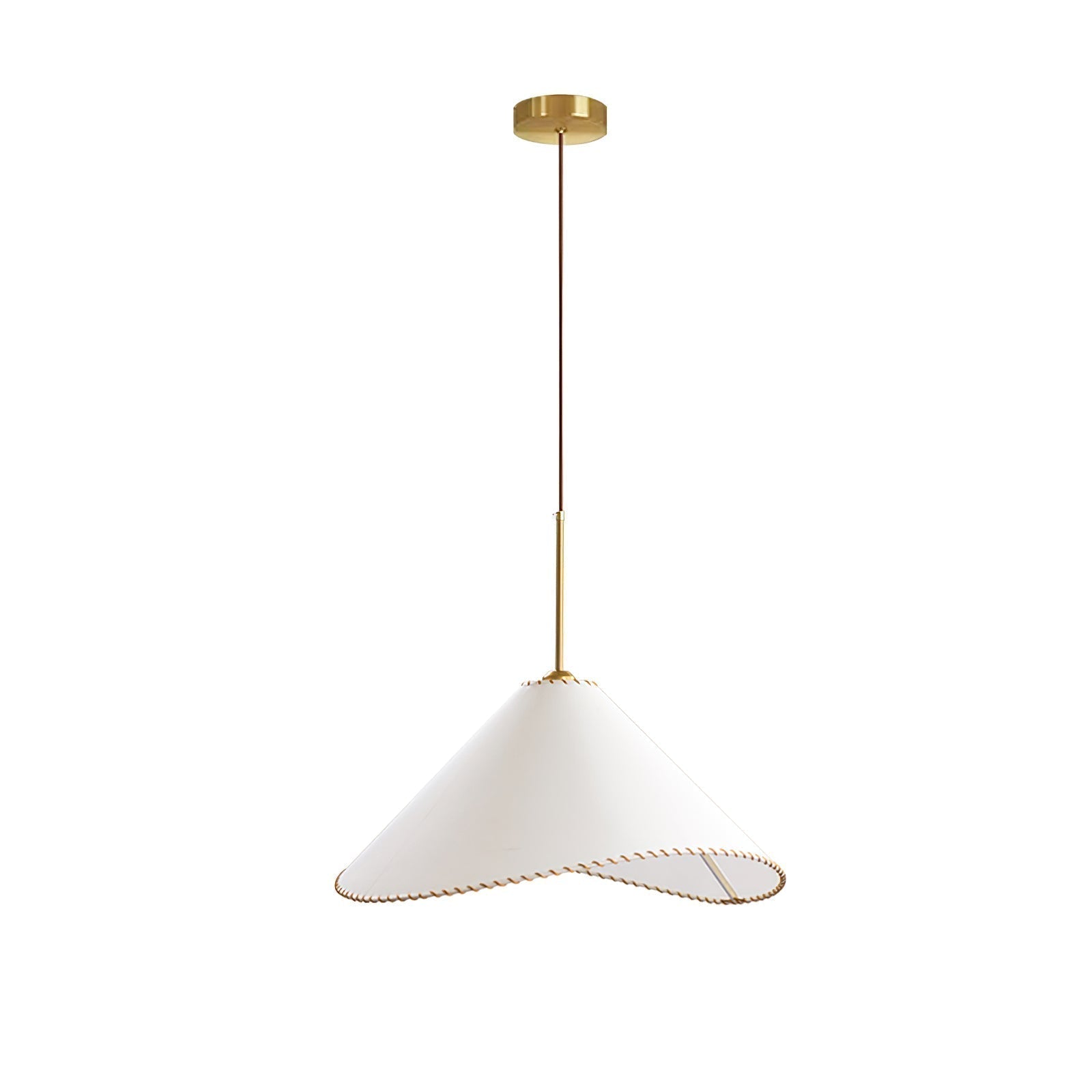 Aursoreth Nordische Pendelleuchte aus gedrehtem Stoff-Letslighting