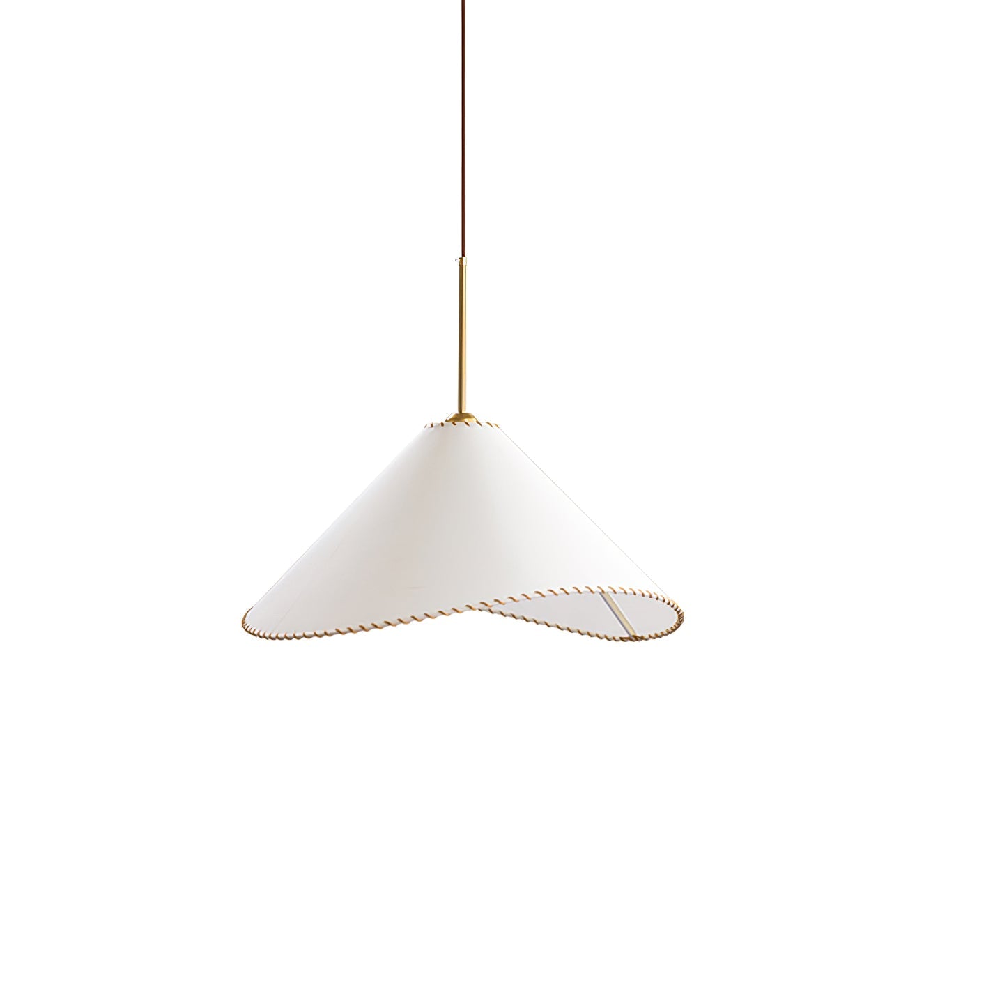 Aursoreth Nordische Pendelleuchte aus gedrehtem Stoff-Letslighting