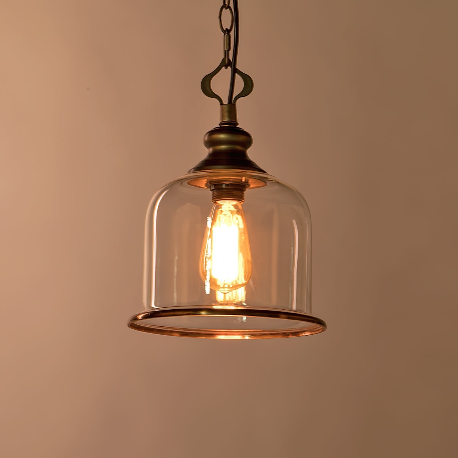 Sysolion Vintage Eleganz Glas Pendelleuchte-Letslighting