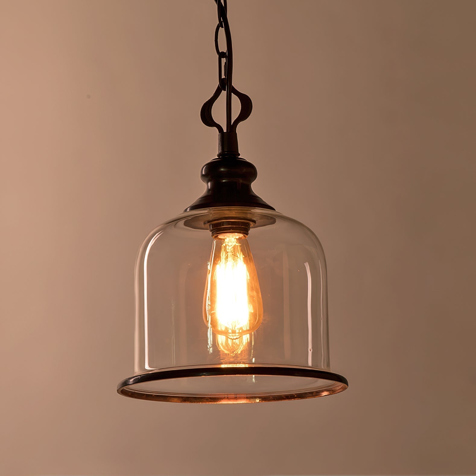 Sysolion Vintage Eleganz Glas Pendelleuchte-Letslighting
