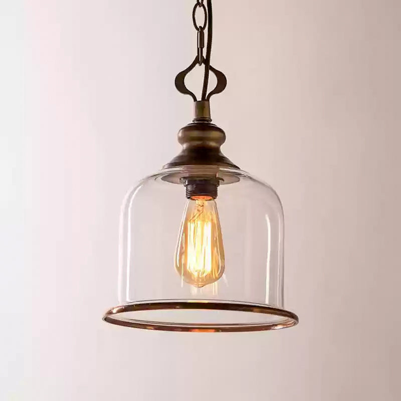 Sysolion Vintage Eleganz Glas Pendelleuchte-Letslighting