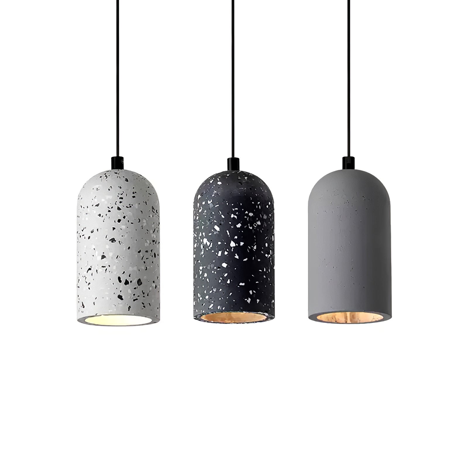 Zeloran Terrazzo Industrie-Pendelleuchte-Letslighting