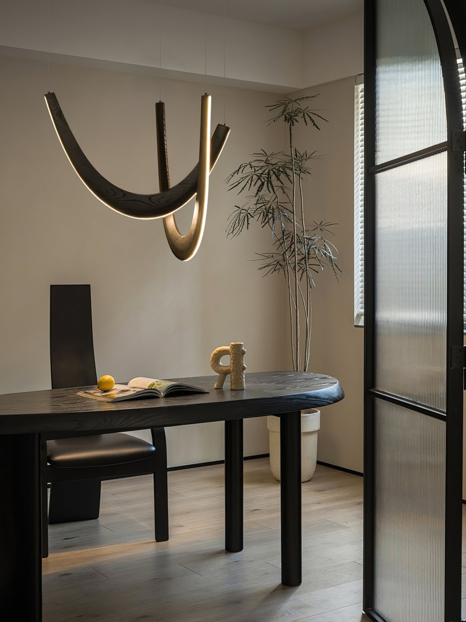 Lumora Holz Pendelleuchte-Letslighting