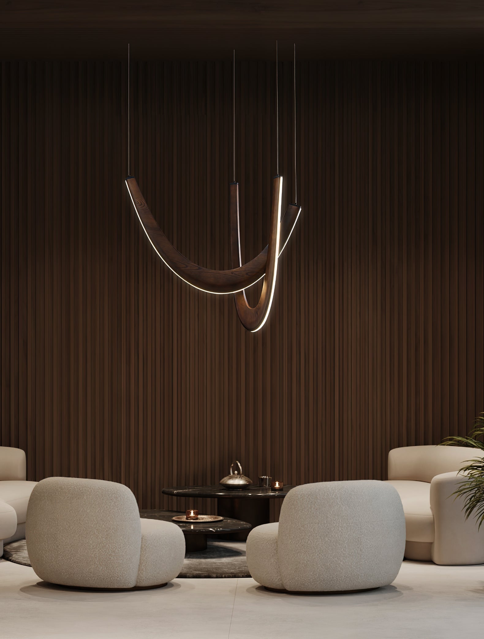Lumora Holz Pendelleuchte-Letslighting