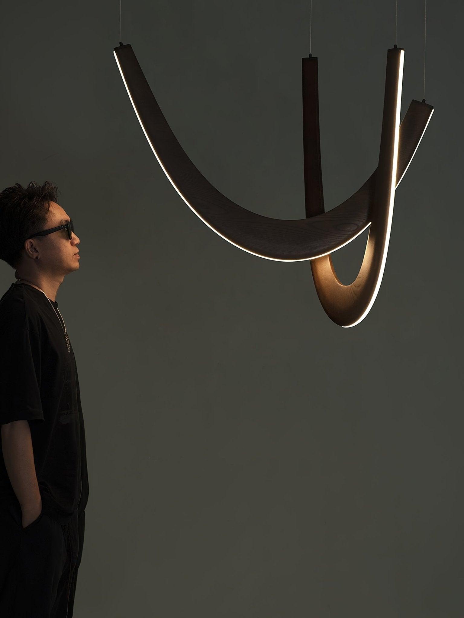 Lumora Holz Pendelleuchte-Letslighting