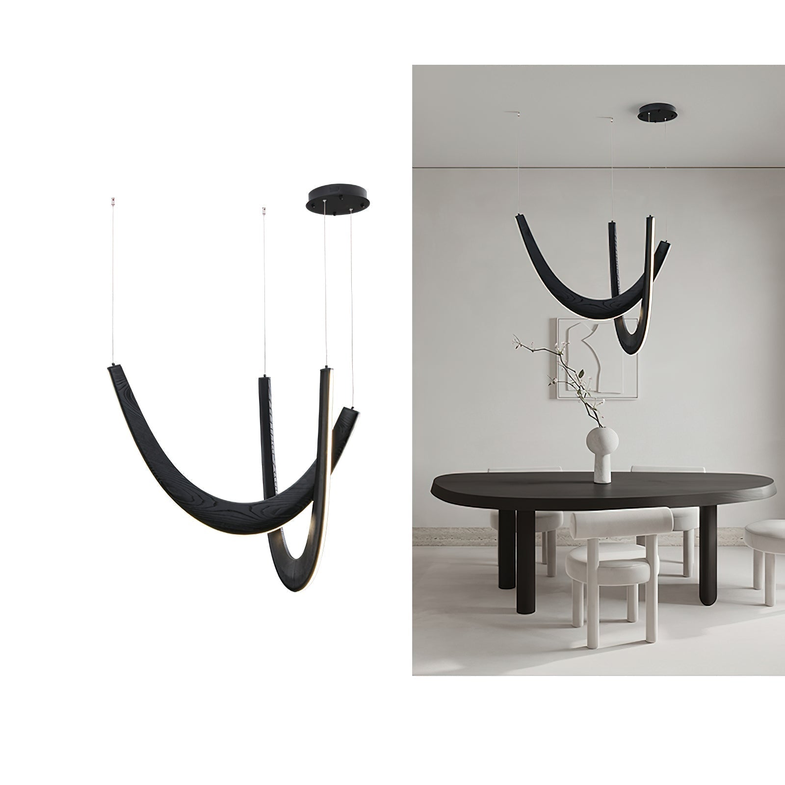 Lumora Holz Pendelleuchte-Letslighting