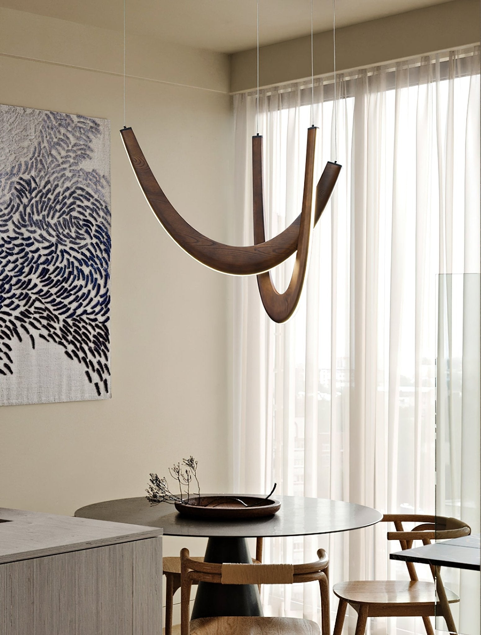 Lumora Holz Pendelleuchte-Letslighting