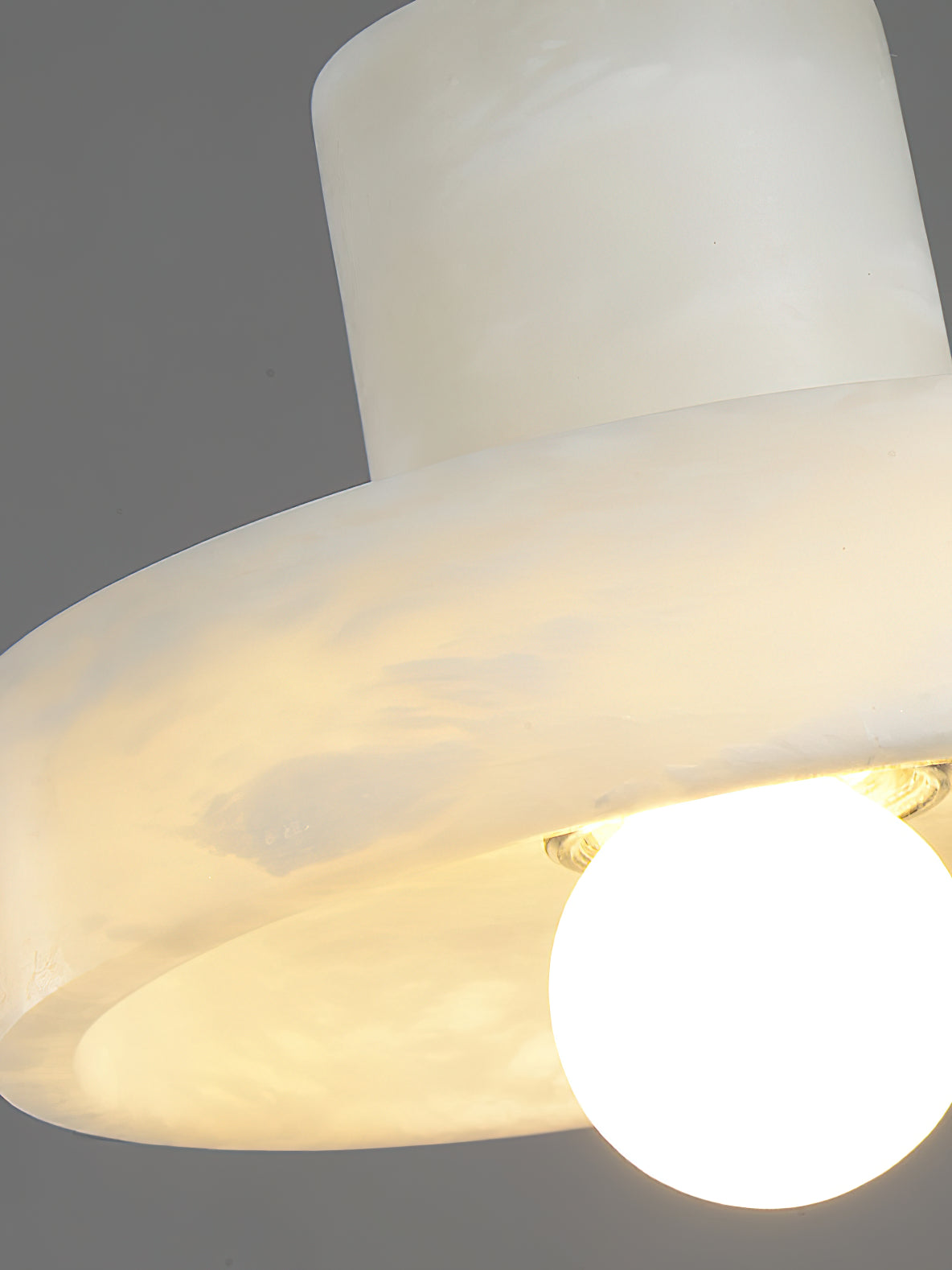 Cavelen Modern Minimalist Brass Alabaster Pendant Lamp - Letslighting