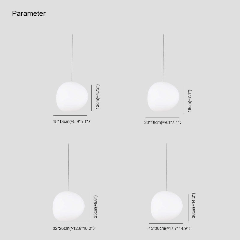 Valentina Modern LED Pendelleuchte Weiß Schlaf/Wohn/Esszimmer