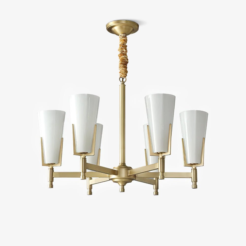 Gleam Luxus Messing Kronleuchter-Letslighting