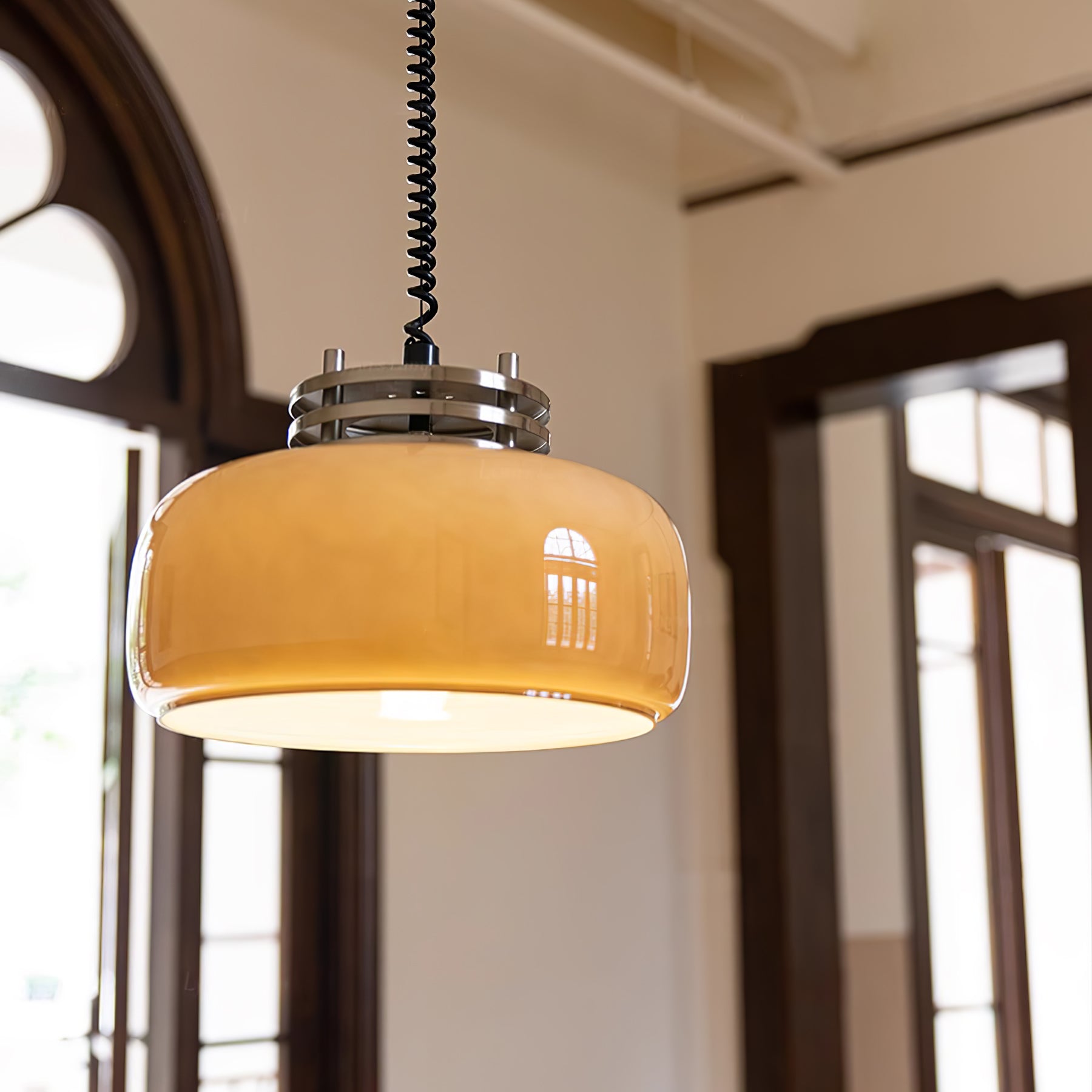 Liore Glas Industrial-Pendelleuchte-Letslighting