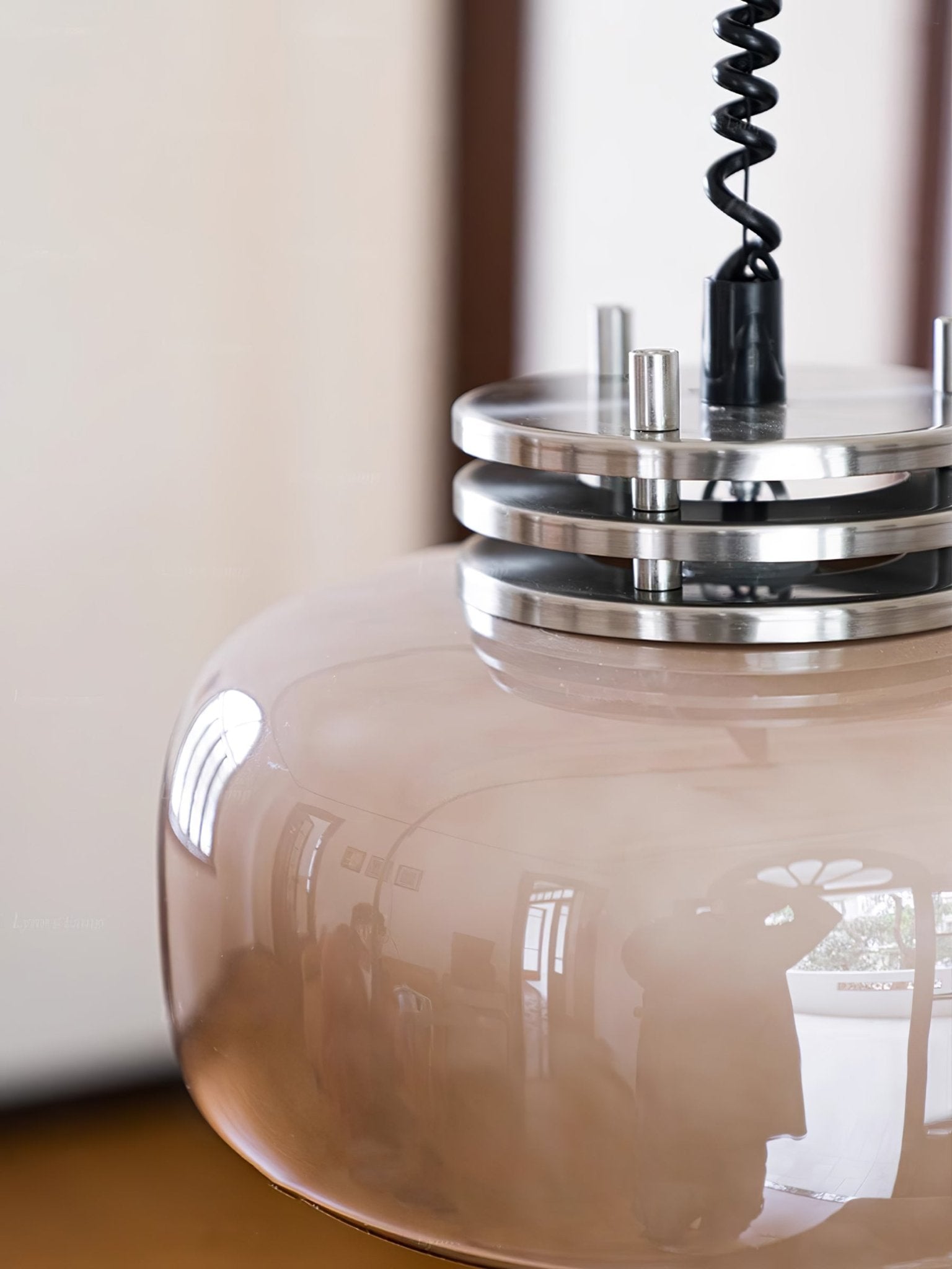 Liore Glas Industrial-Pendelleuchte-Letslighting