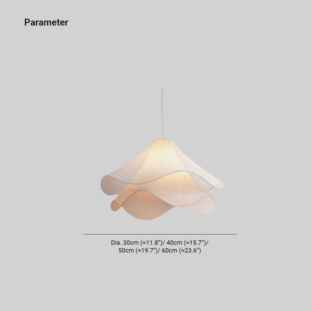 Revn Moderne Art-Déco-Pendelleuchte mit Blumenmotiv