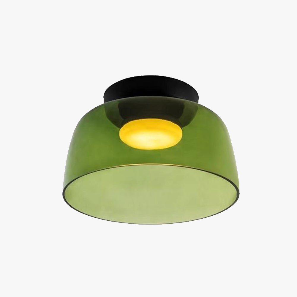 Aria  Nordic  Deckenleuchte Grün Glas Wohn/Schlafzimmer