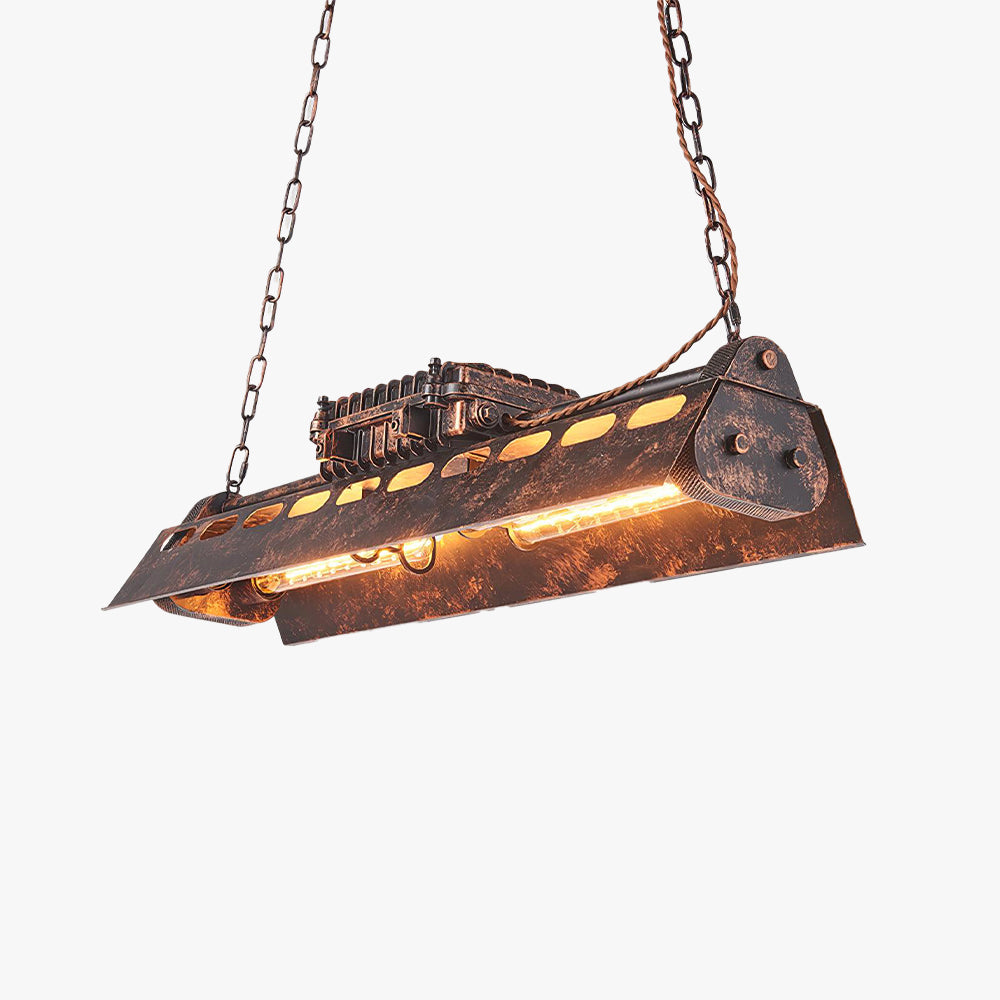 Noah Industrieller Steampunk-Kronleuchter