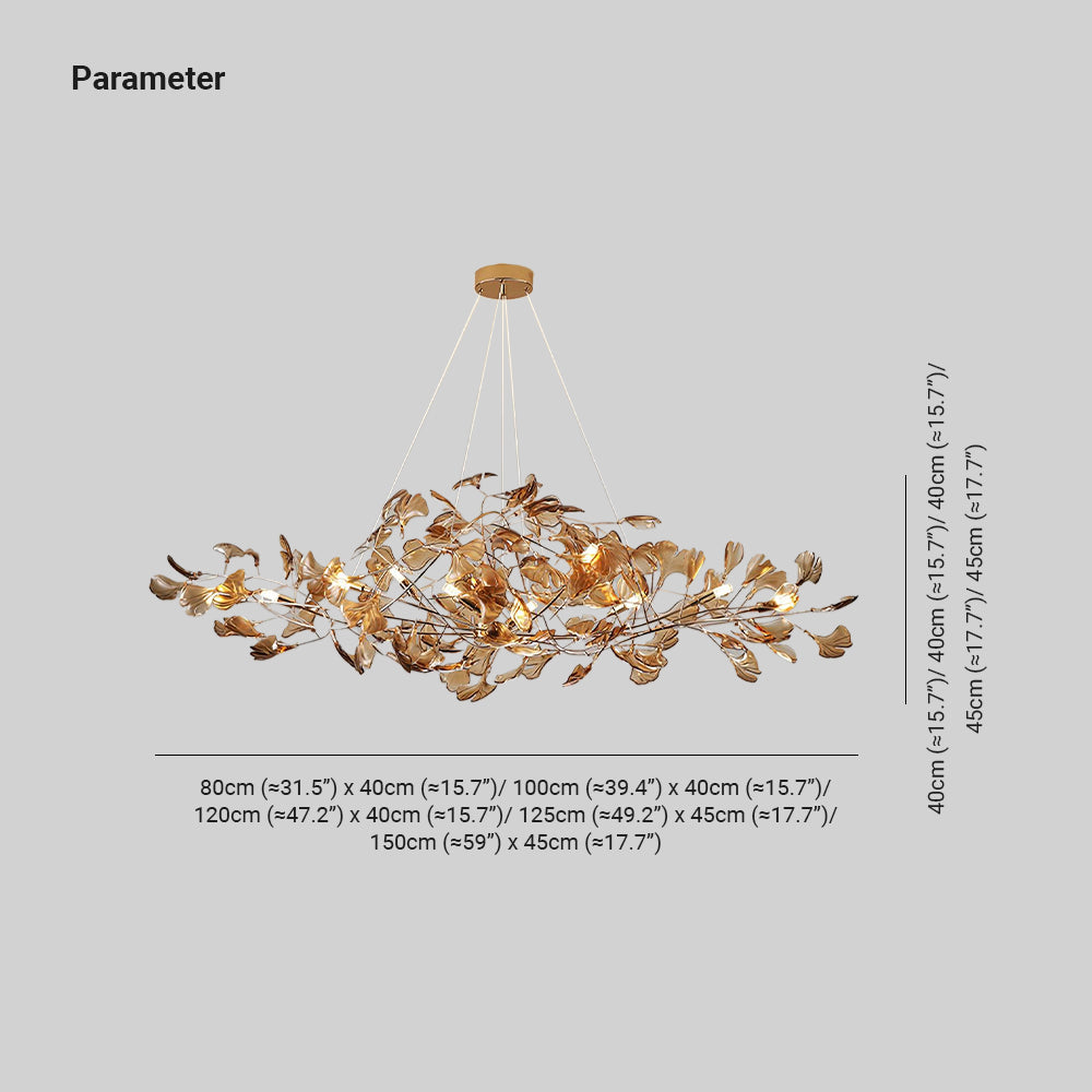 Ava Ginkgo Kronleuchter
