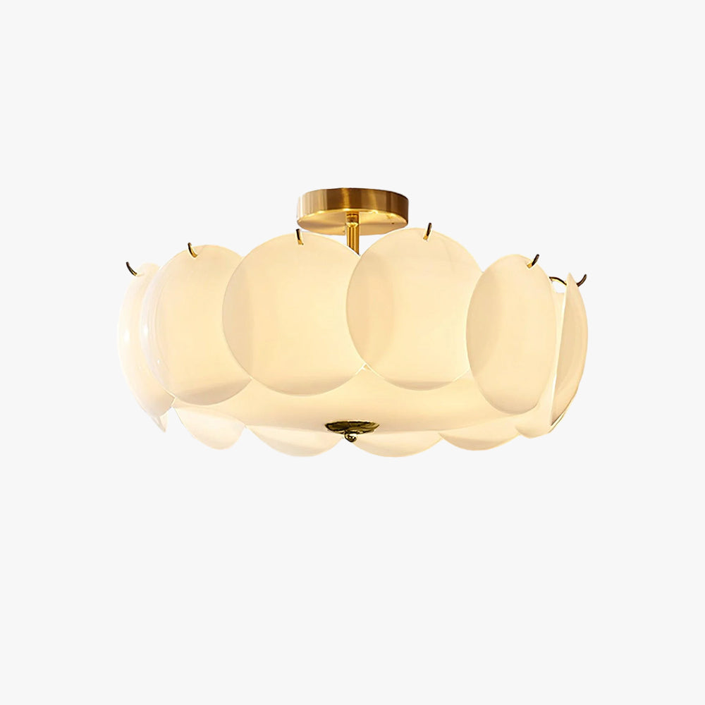 Meiho Blütenblatt-Muschel-Deckenleuchte