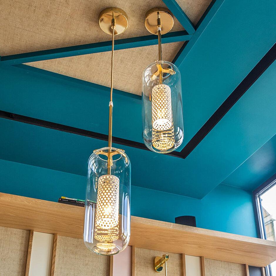 Sypharil Minimalistisch Glas Pendelleuchte-Letslighting