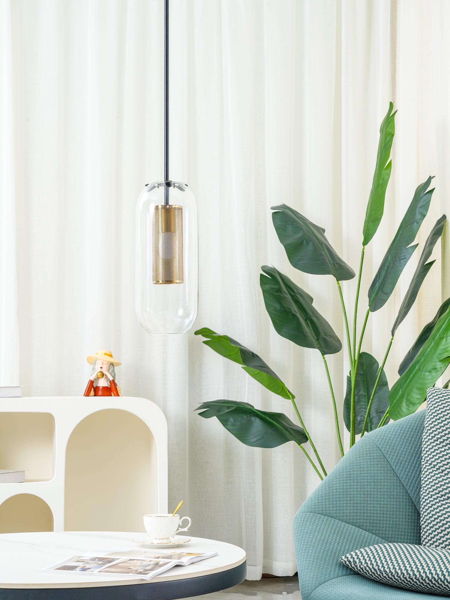 Sypharil Minimalistisch Glas Pendelleuchte-Letslighting