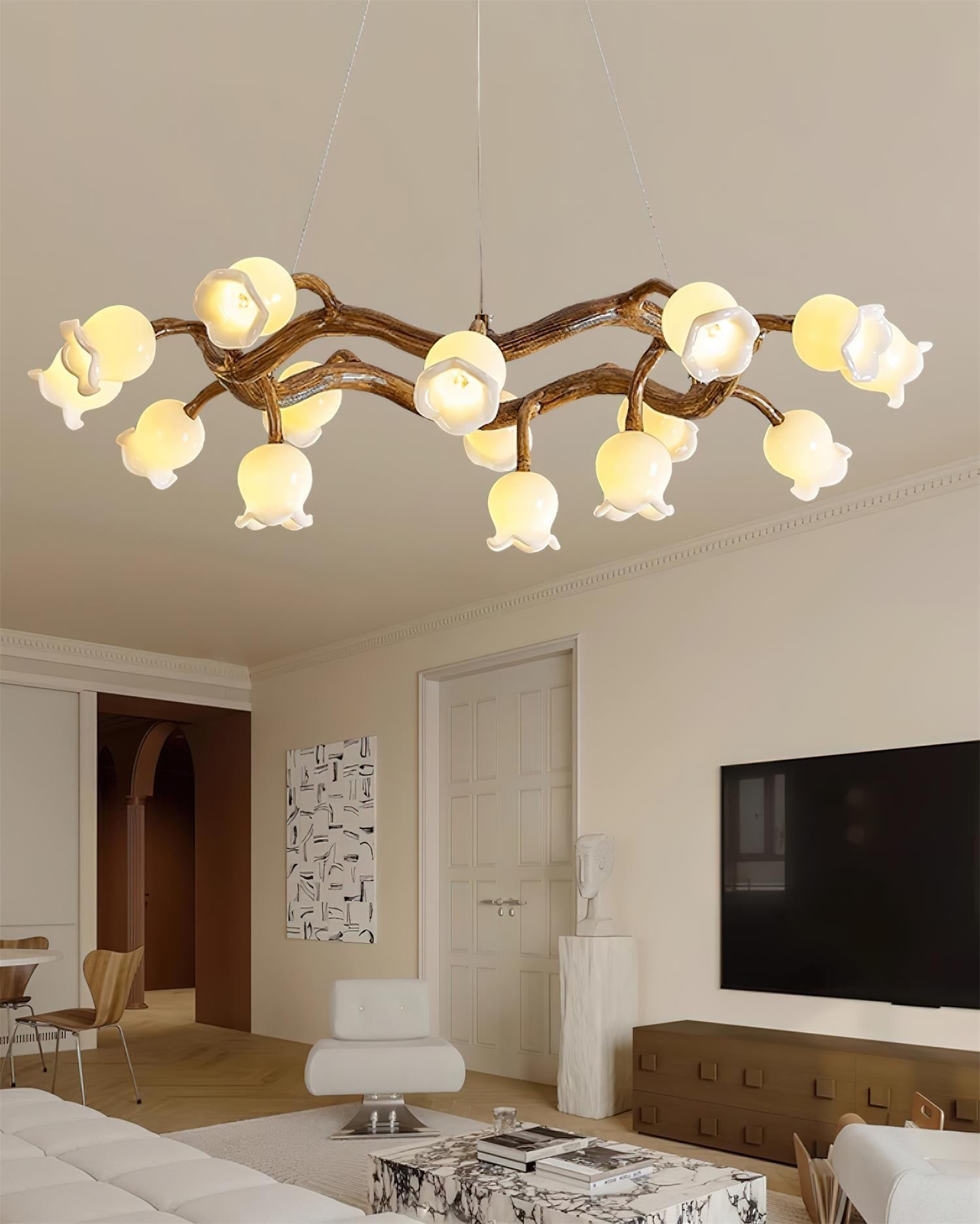 Alva Blumen Kronleuchter-Letslighting