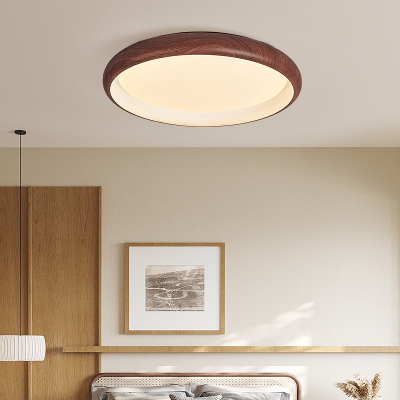 Zesolis Modern Minimalistisch Walnuss Deckenleuchte-Letslighting