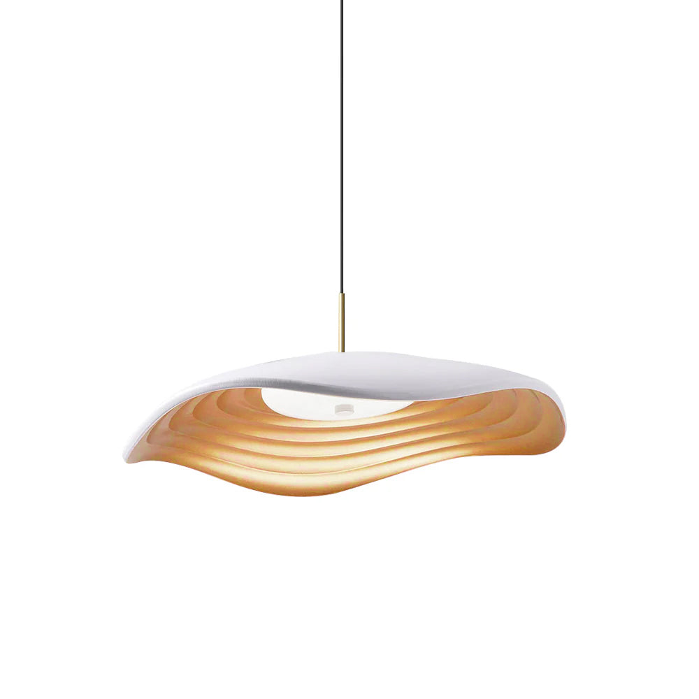 Ovelis Pendelleuchte Modern Welle Gold-Letslighting