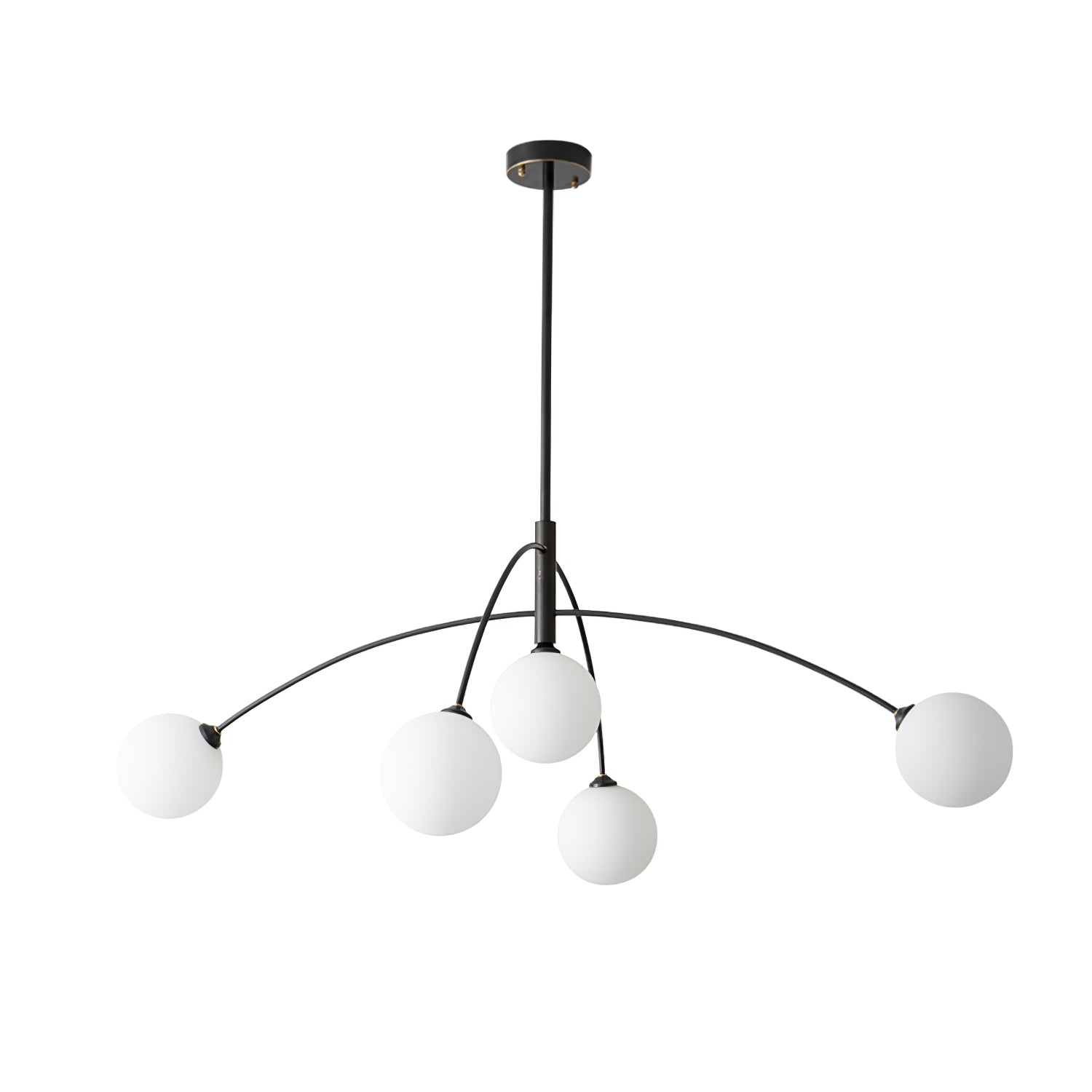 Lustra Kronleuchter Valentina Bogen Messing Elegant-Letslighting