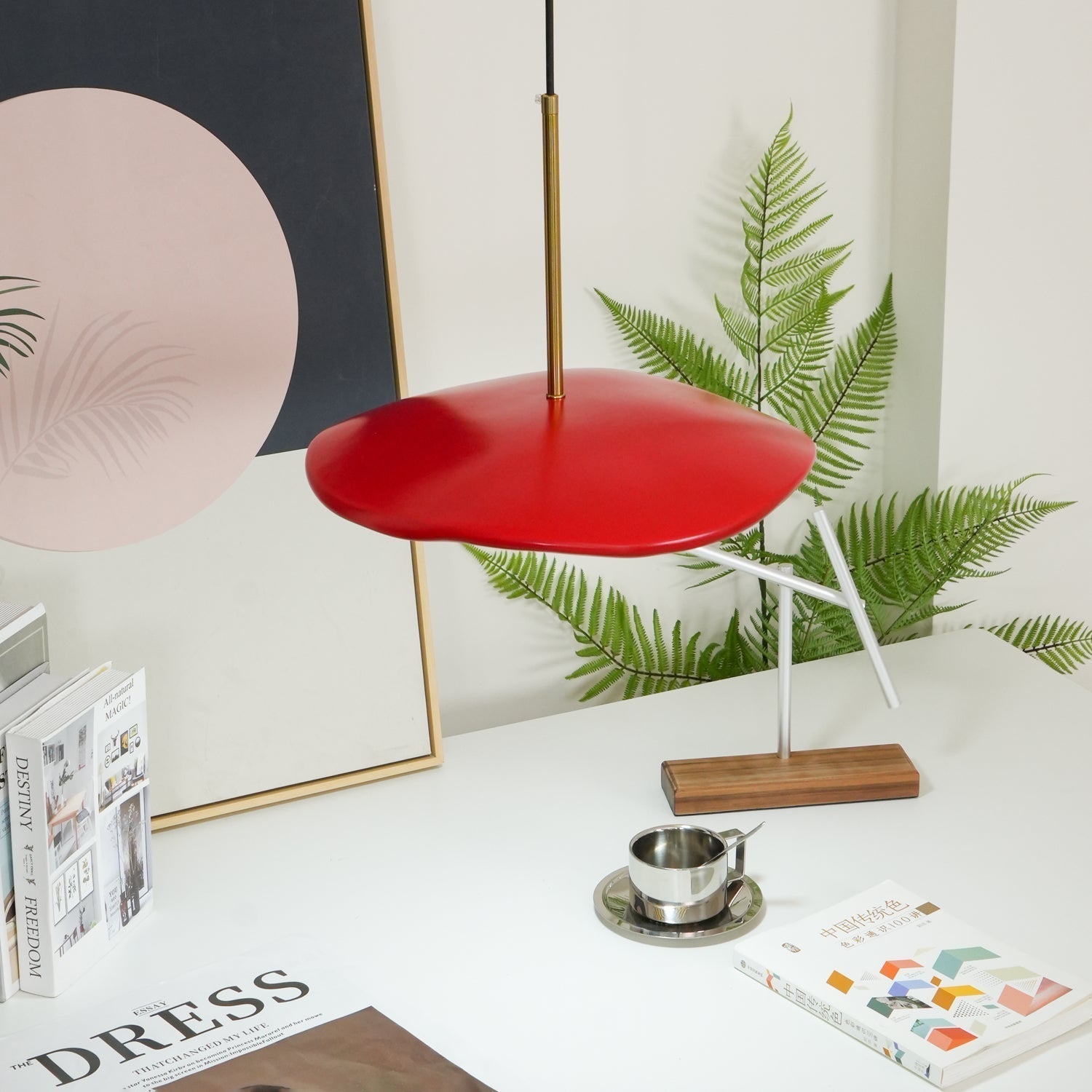 Ovelis Pendelleuchte Modern Welle Gold-Letslighting