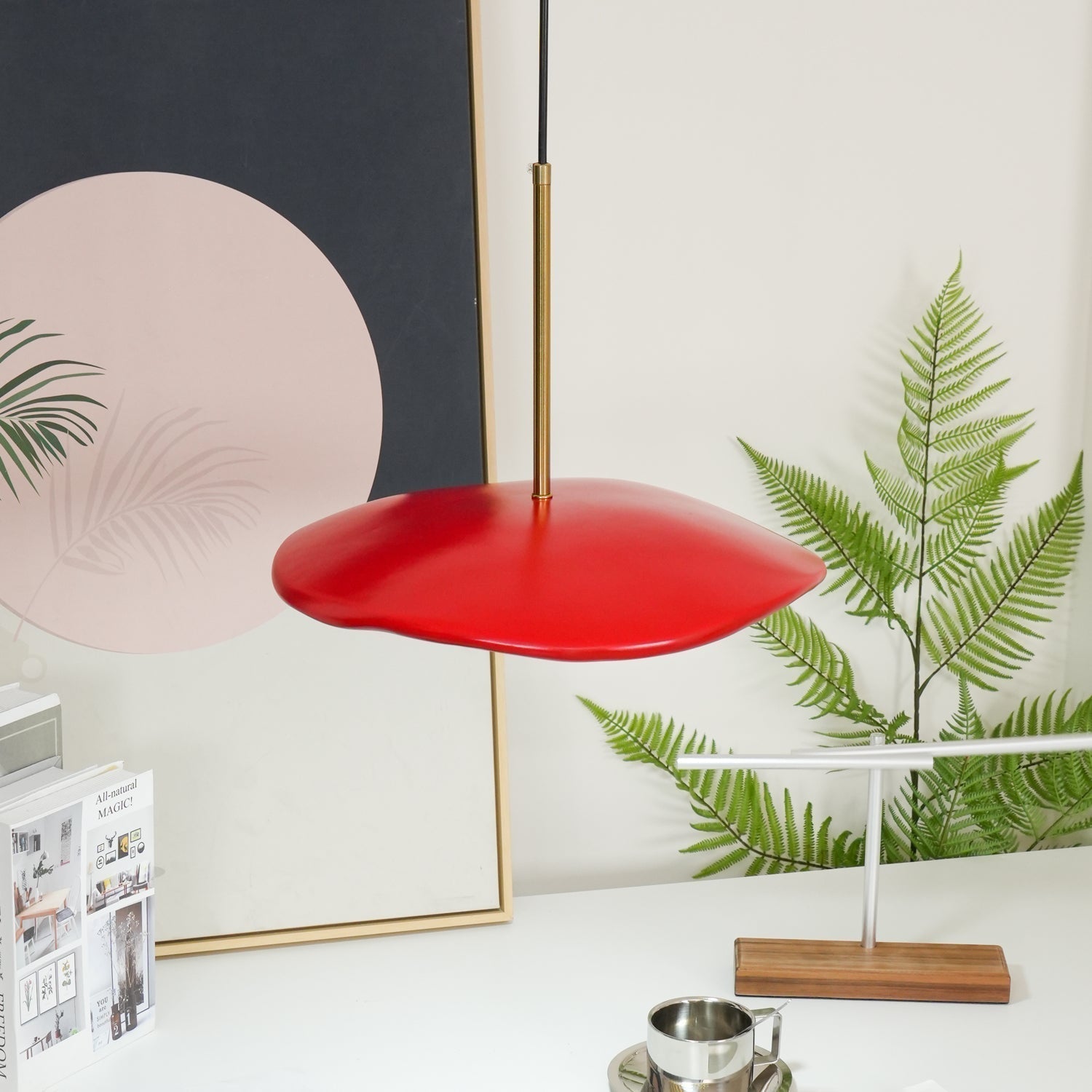 Ovelis Pendelleuchte Modern Welle Gold-Letslighting
