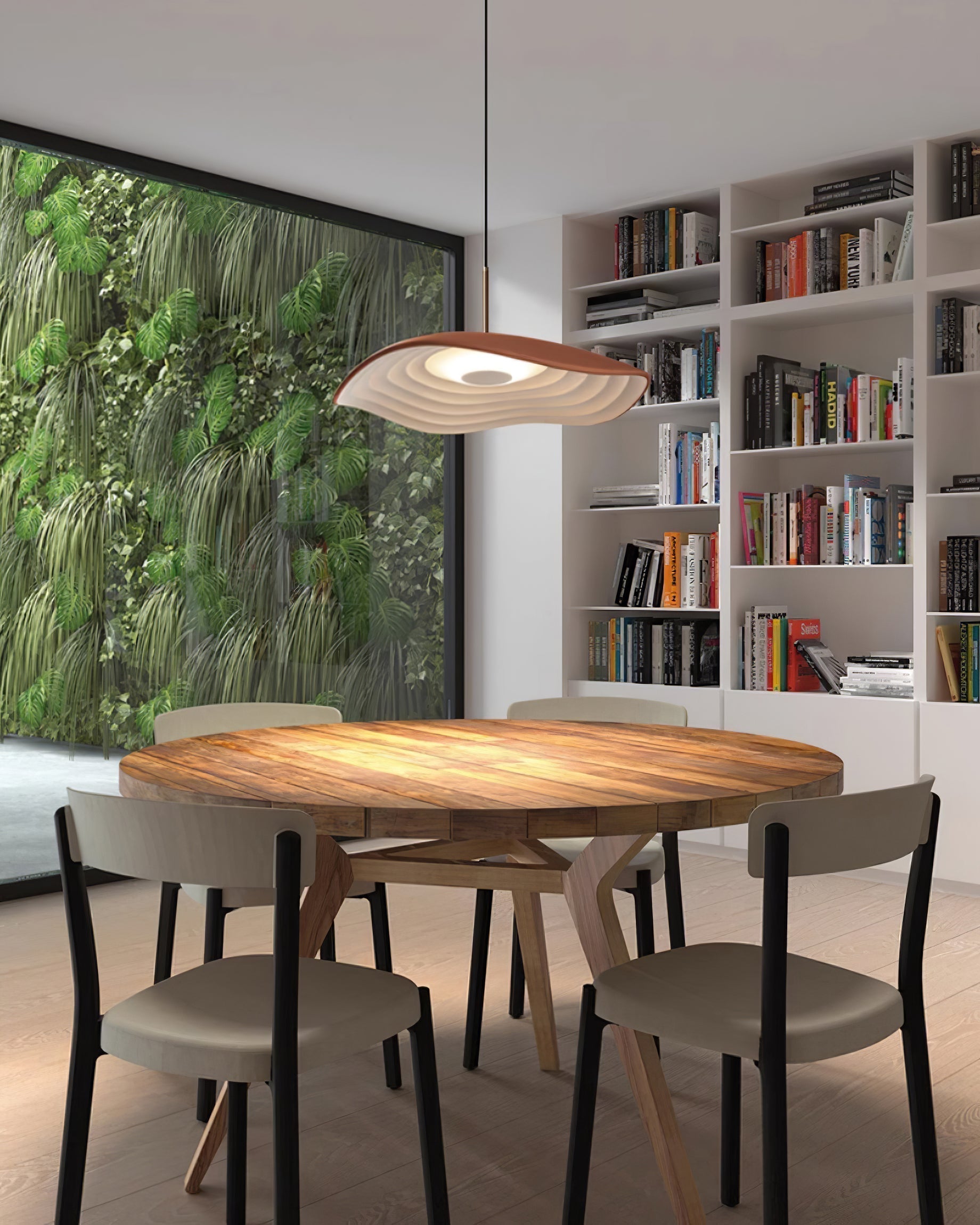 Ovelis Pendelleuchte Modern Welle Gold-Letslighting