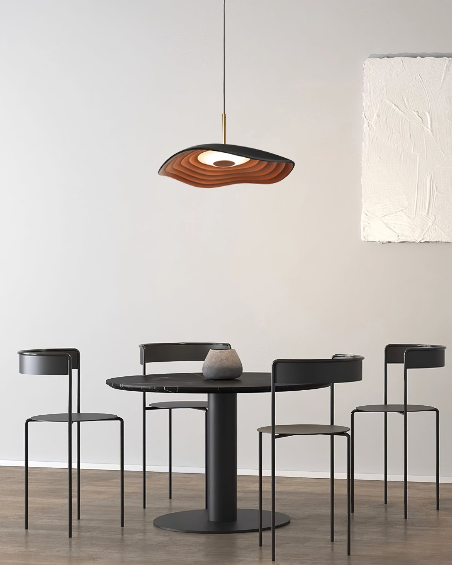 Ovelis Pendelleuchte Modern Welle Gold-Letslighting